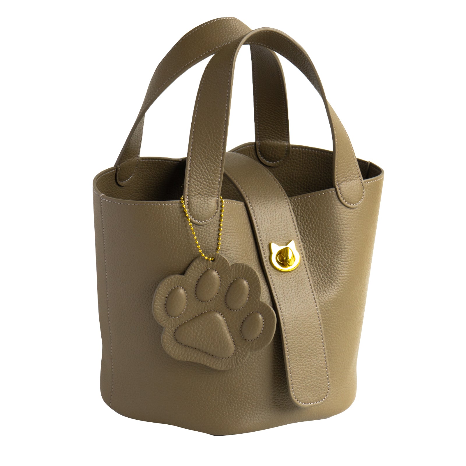 Puni Puni PAW Charm Cuir Mash / Etoupe