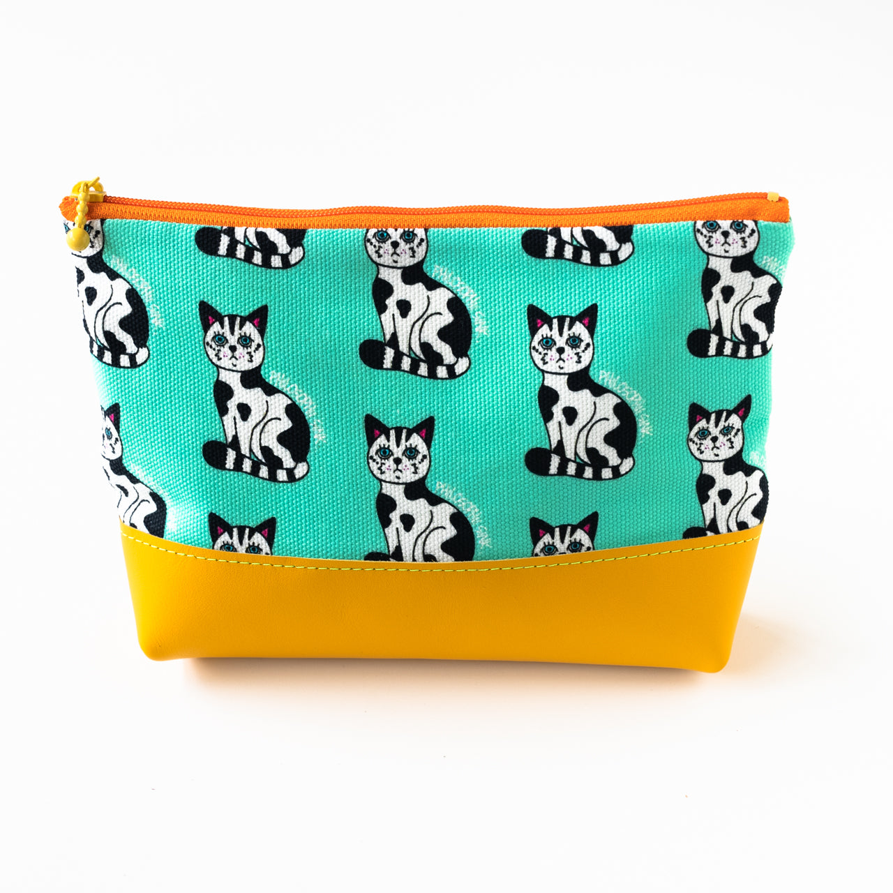 SINK. x Philosophii collaboration Ushineko pouch (with gusset)