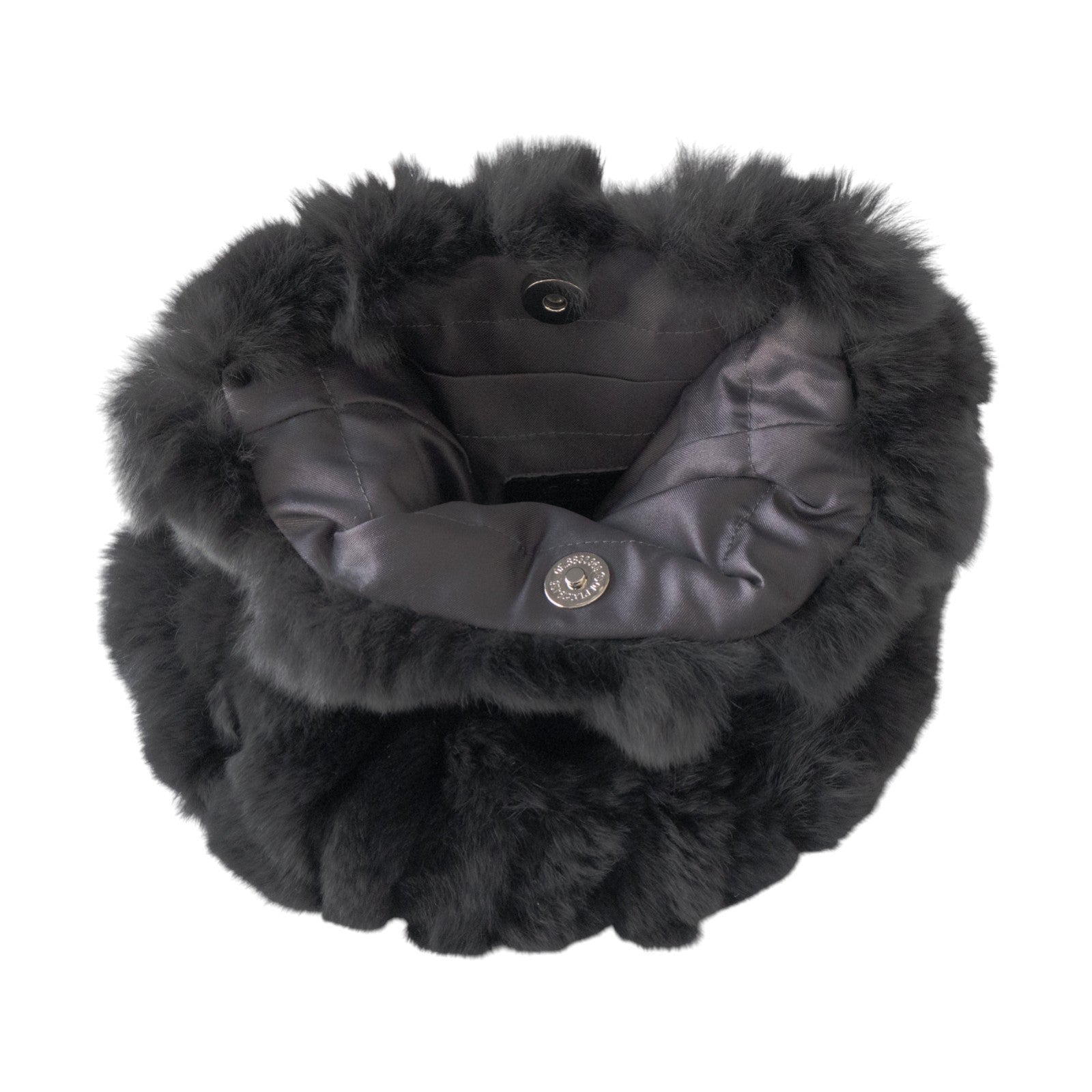 【11/21(金)22:00~ 26時間限定販売】【数量限定】 ワンハンドルファーバッグ・PAW (パウ) / ブラック