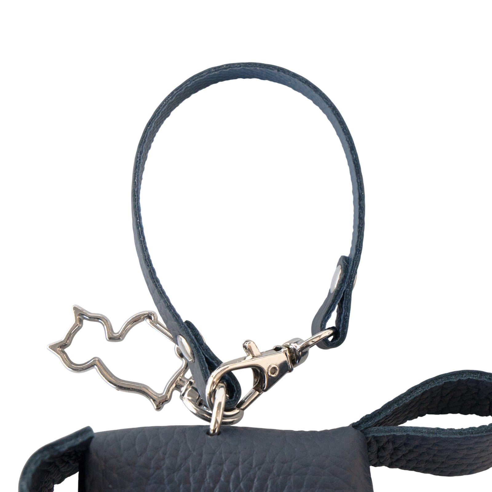 スタンディングにゃんチャーム キュイール・マッシュ / ブルーニュイ