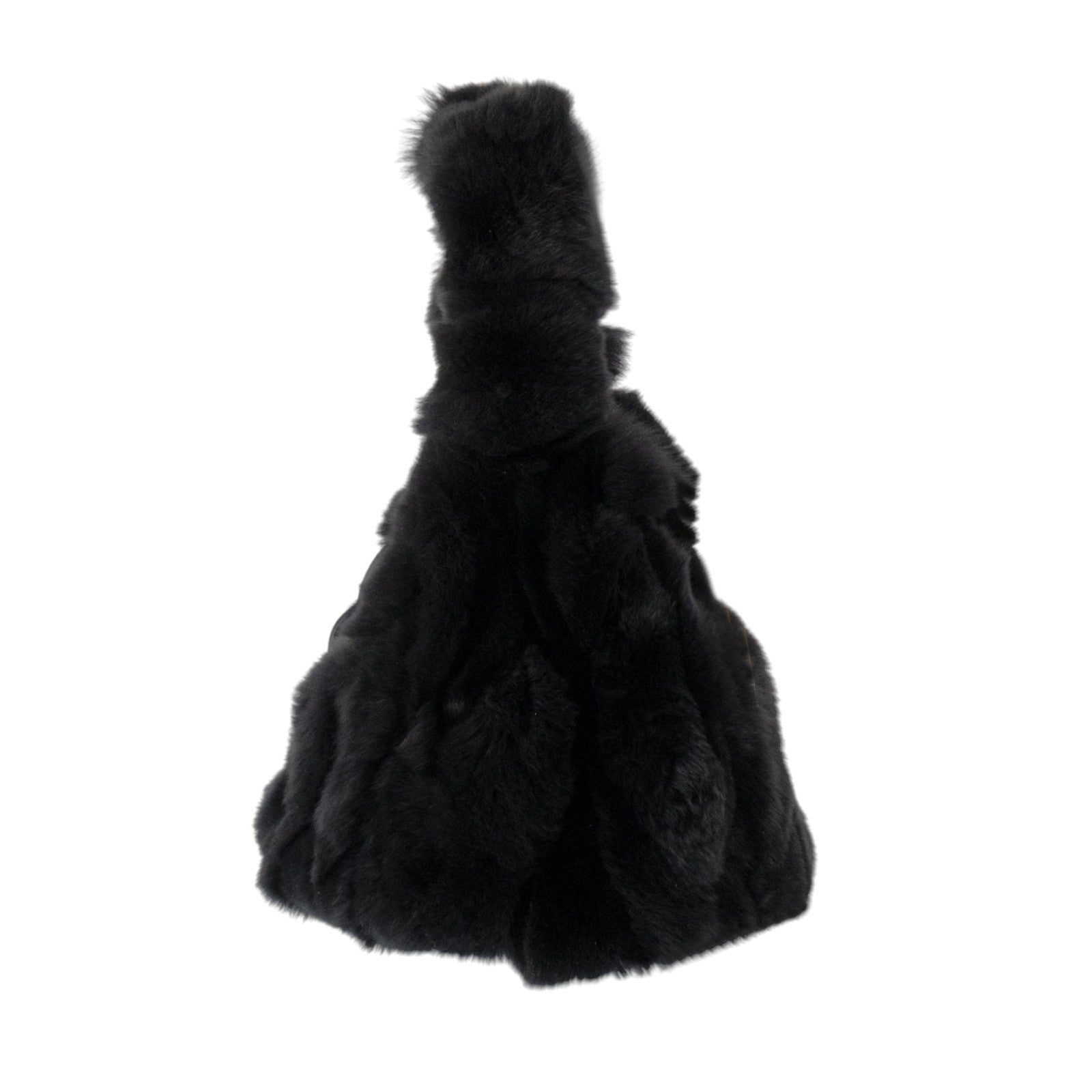 【11/21(金)22:00~ 26時間限定販売】【数量限定】 ワンハンドルファーバッグ・PAW (パウ) / ブラック