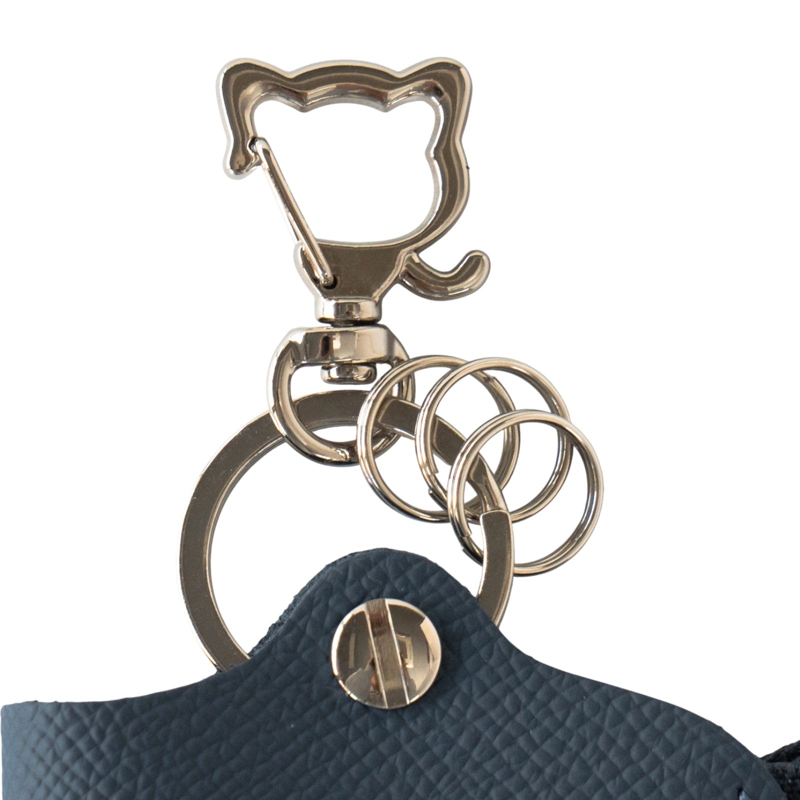 スマートキーケース キュイール・ミネルバ / ブルーフランス