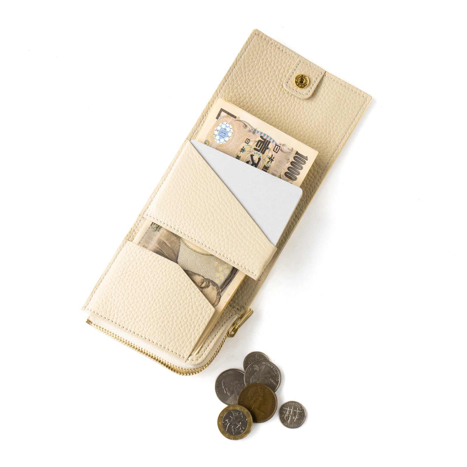 Handy Wallet Opera Lily Prism Leather / Aurora Yellow