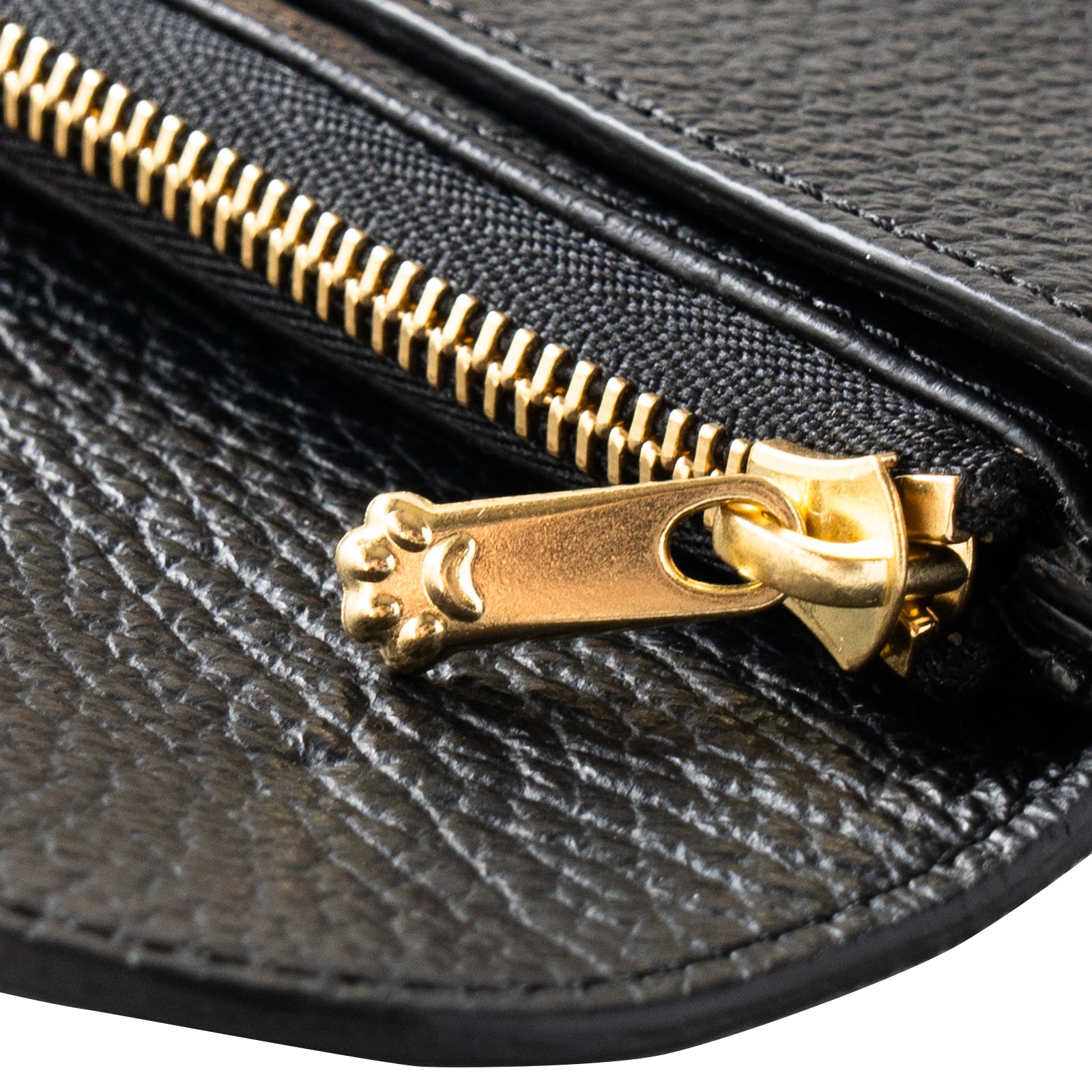 Flap Wallet Furnya Long Cuir Mash / Black