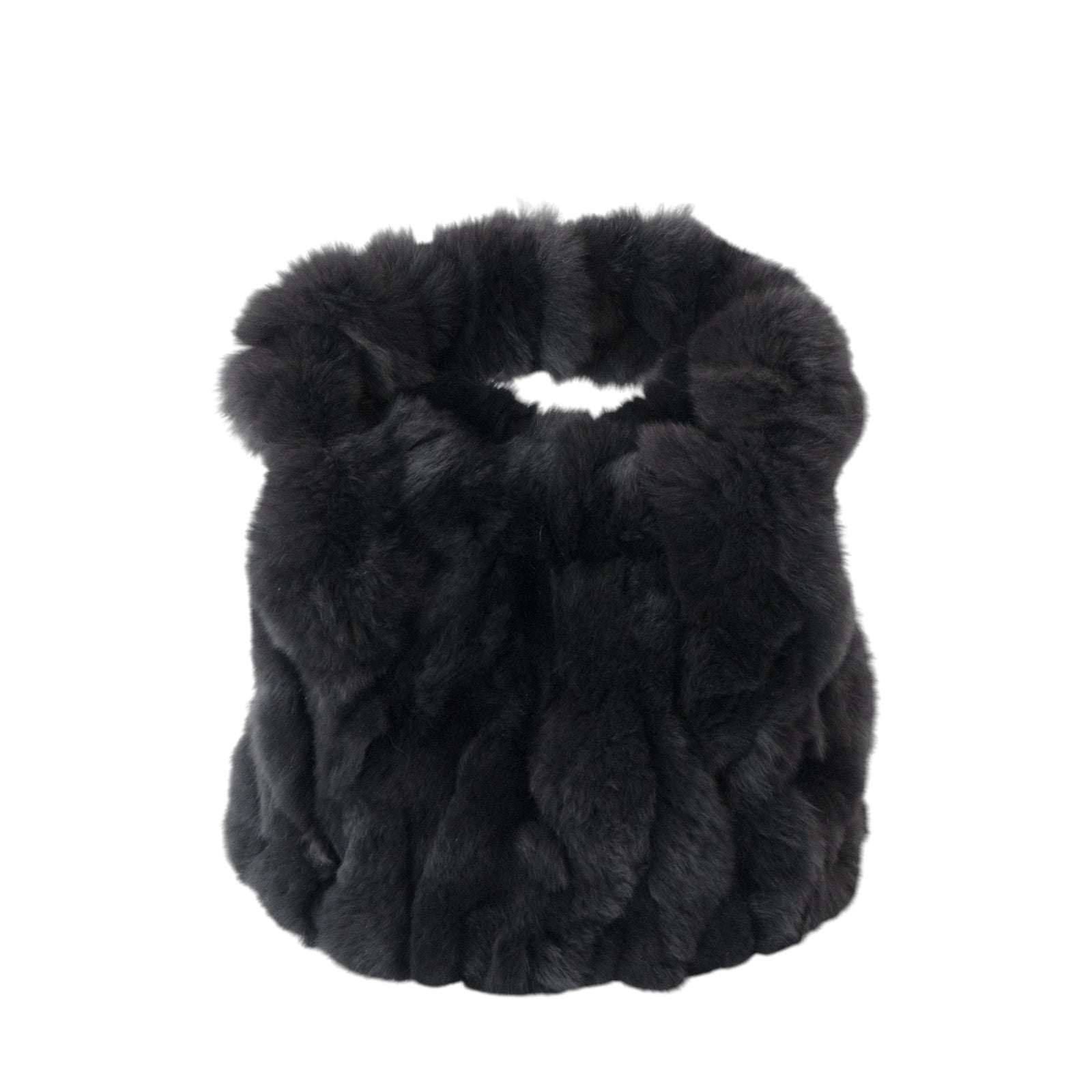 【11/21(金)22:00~ 26時間限定販売】【数量限定】 ワンハンドルファーバッグ・PAW (パウ) / ブラック