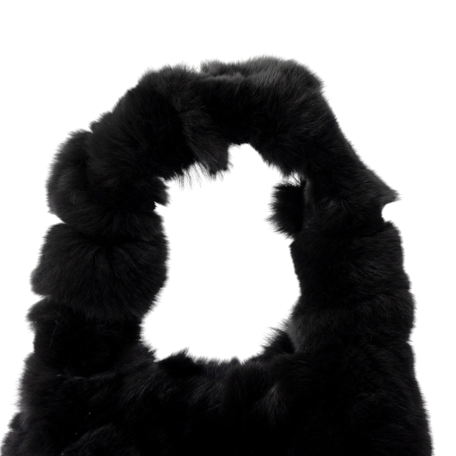 【11/21(金)22:00~ 26時間限定販売】【数量限定】 ワンハンドルファーバッグ・PAW (パウ) / ブラック