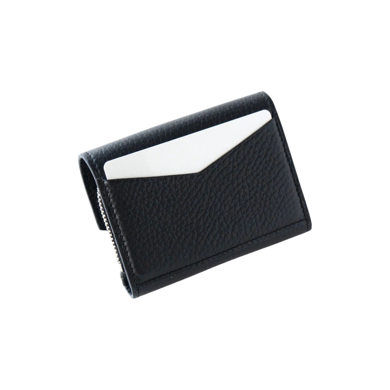 Handy Wallet Nyapera Cuir Mache / Black