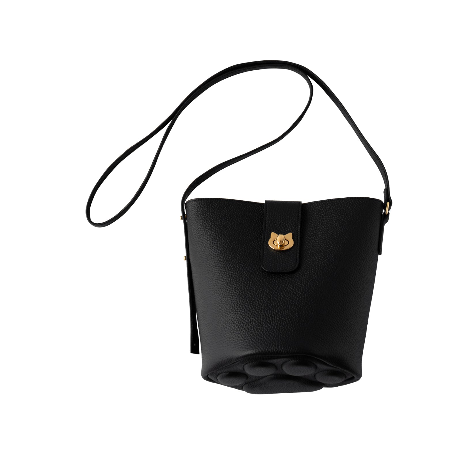 Limited-time offer: August 21st (Thu) 10:00 PM - 26 hours only. Limited-time offer: PAW Cuir Mache Shoulder Bag in Black (Choose your hardware).