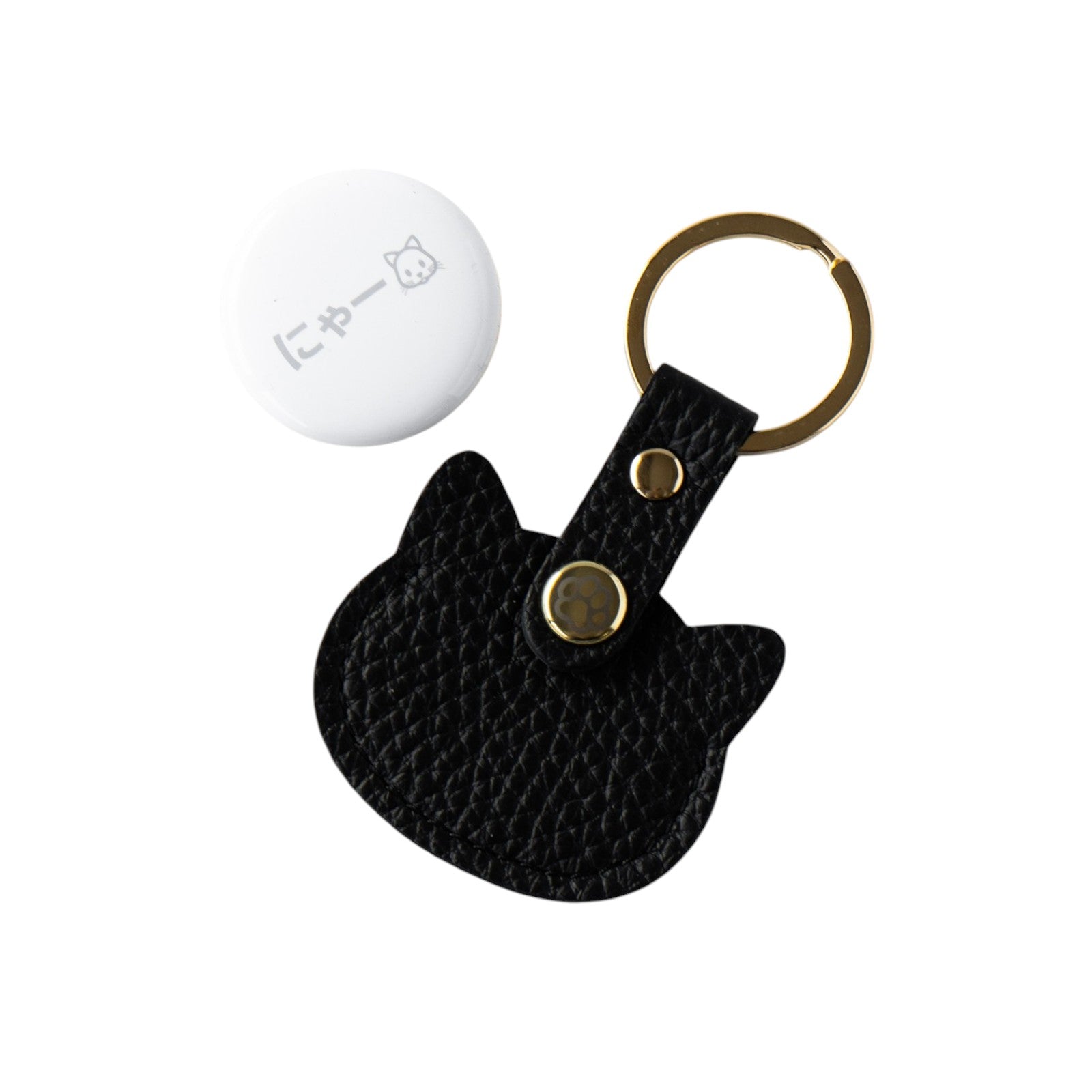 500 Yen Coin Hornja Cuir Mash / Black