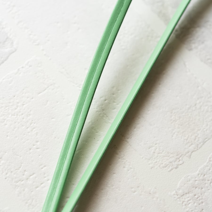 【おつとめ品セール】レザースマホストラップ(+ホルダー)シルバー金具 / 90cm