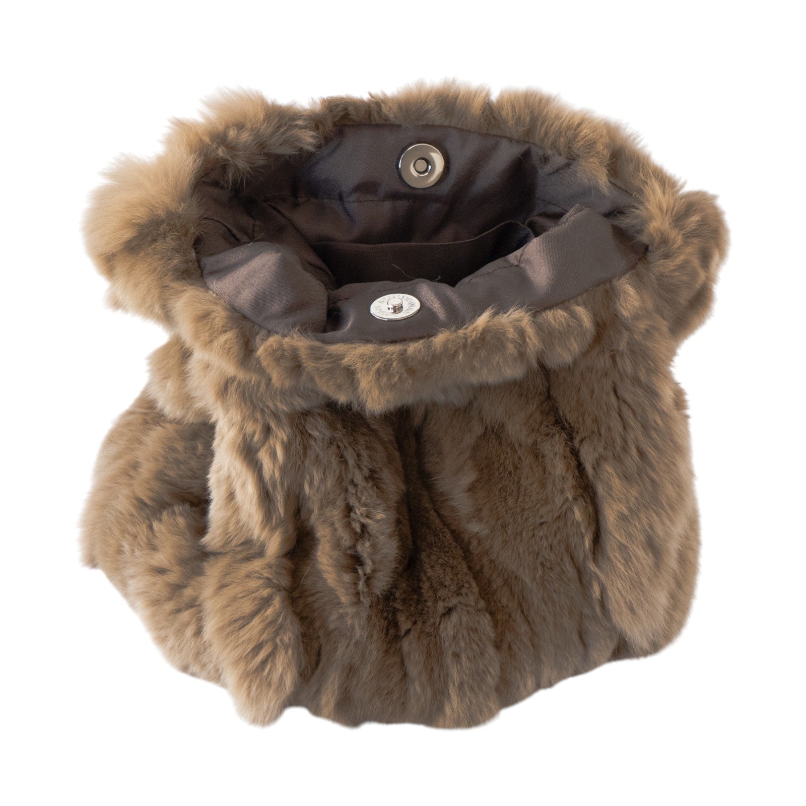 【11/21(金)22:00~ 26時間限定販売】【数量限定】 ワンハンドルファーバッグ・PAW (パウ) / キャメル