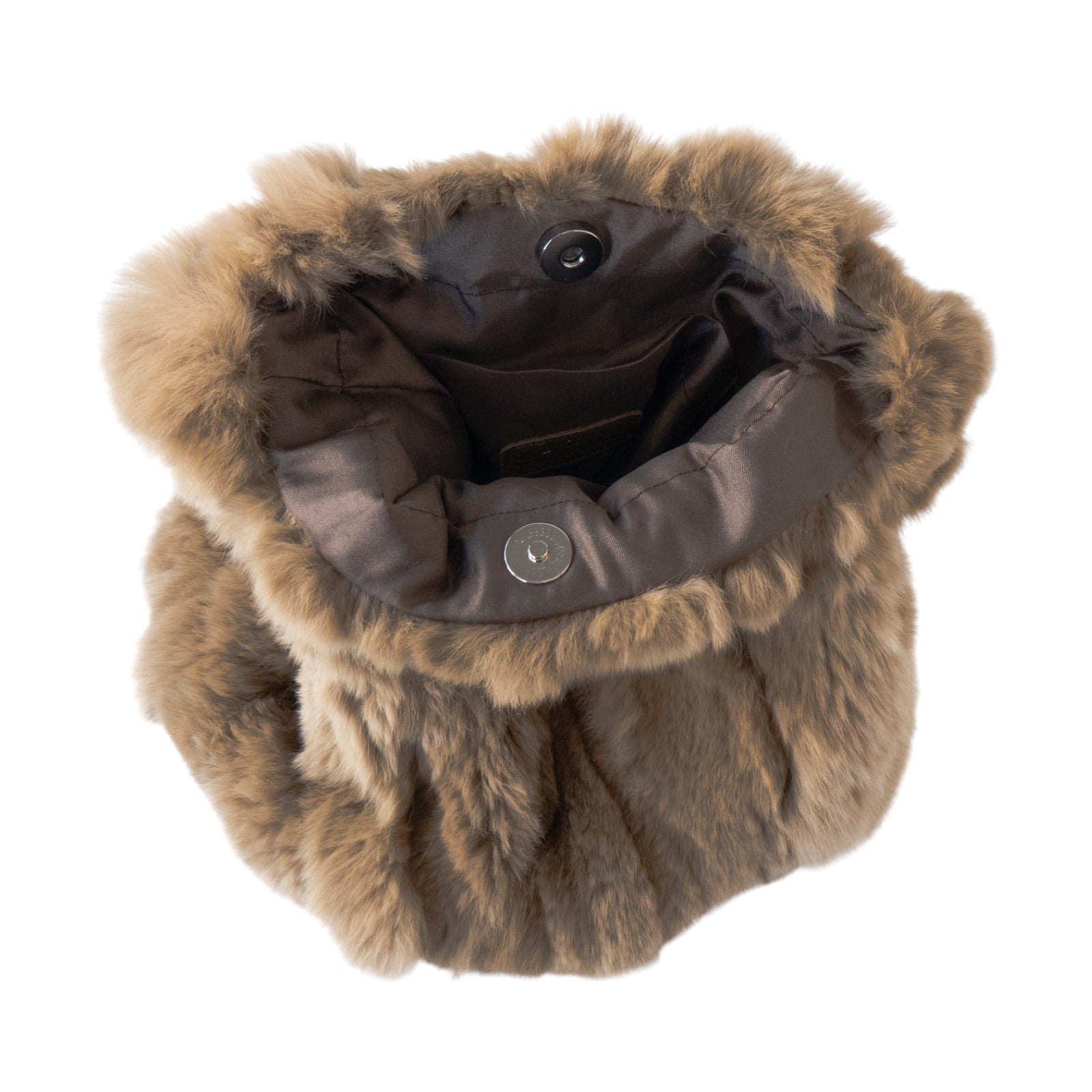 【11/21(金)22:00~ 26時間限定販売】【数量限定】 ワンハンドルファーバッグ・PAW (パウ) / キャメル