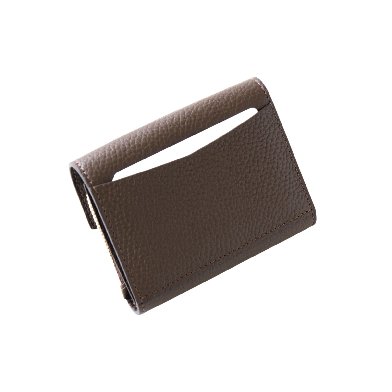 Handy Wallet Nyapera Grande Cuir Mache / Chocolate