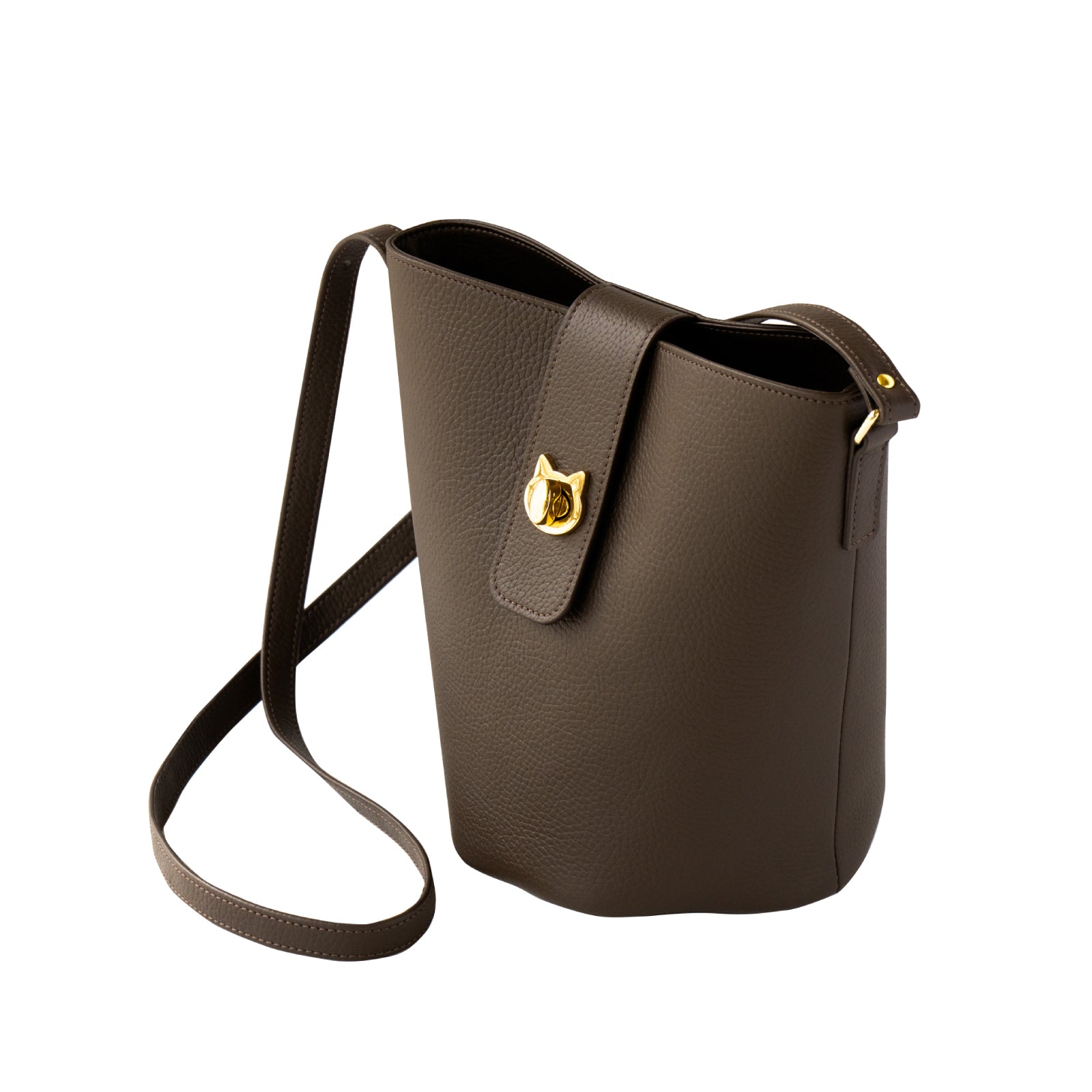 ショルダーバッグ PAW (パウ) キュイール・マッシュ / チョコ