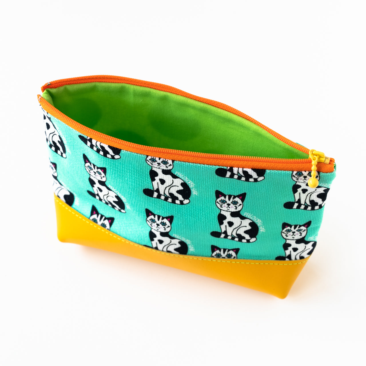 SINK. x Philosophii collaboration Ushineko pouch (with gusset)