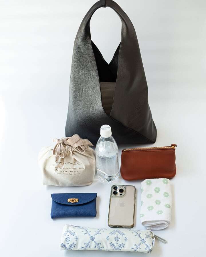 Triangle Bag M / Cuir Marsh