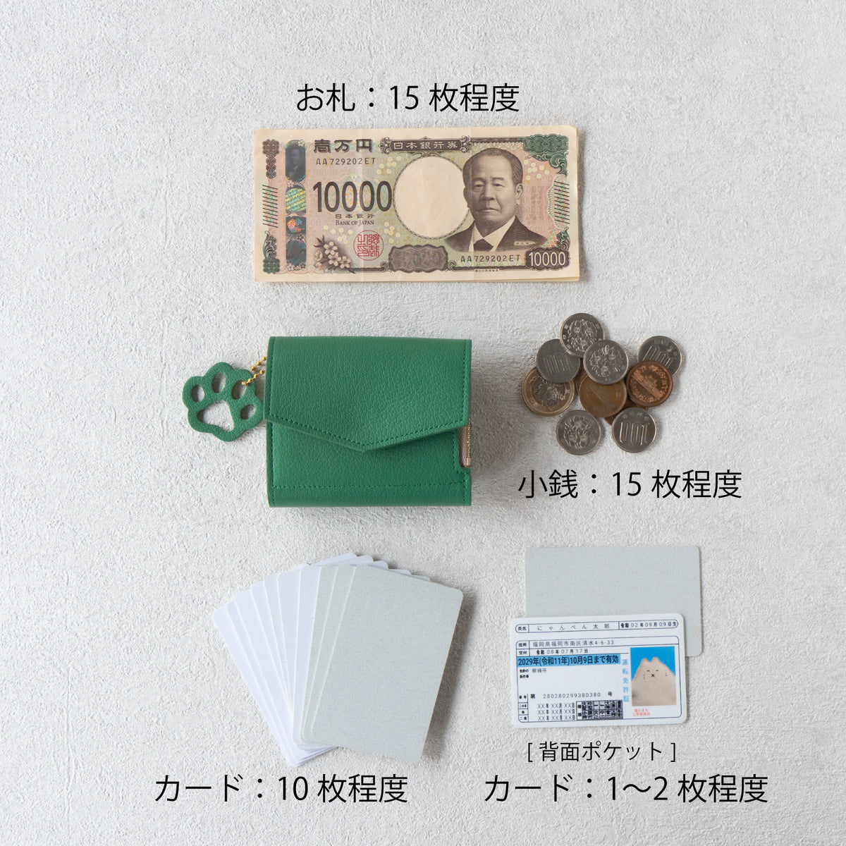 【リニューアル初回10%OFF】【受注販売:9/18(金)22:00~23(水)】ニャペラグランデ シェーブル / グリーン