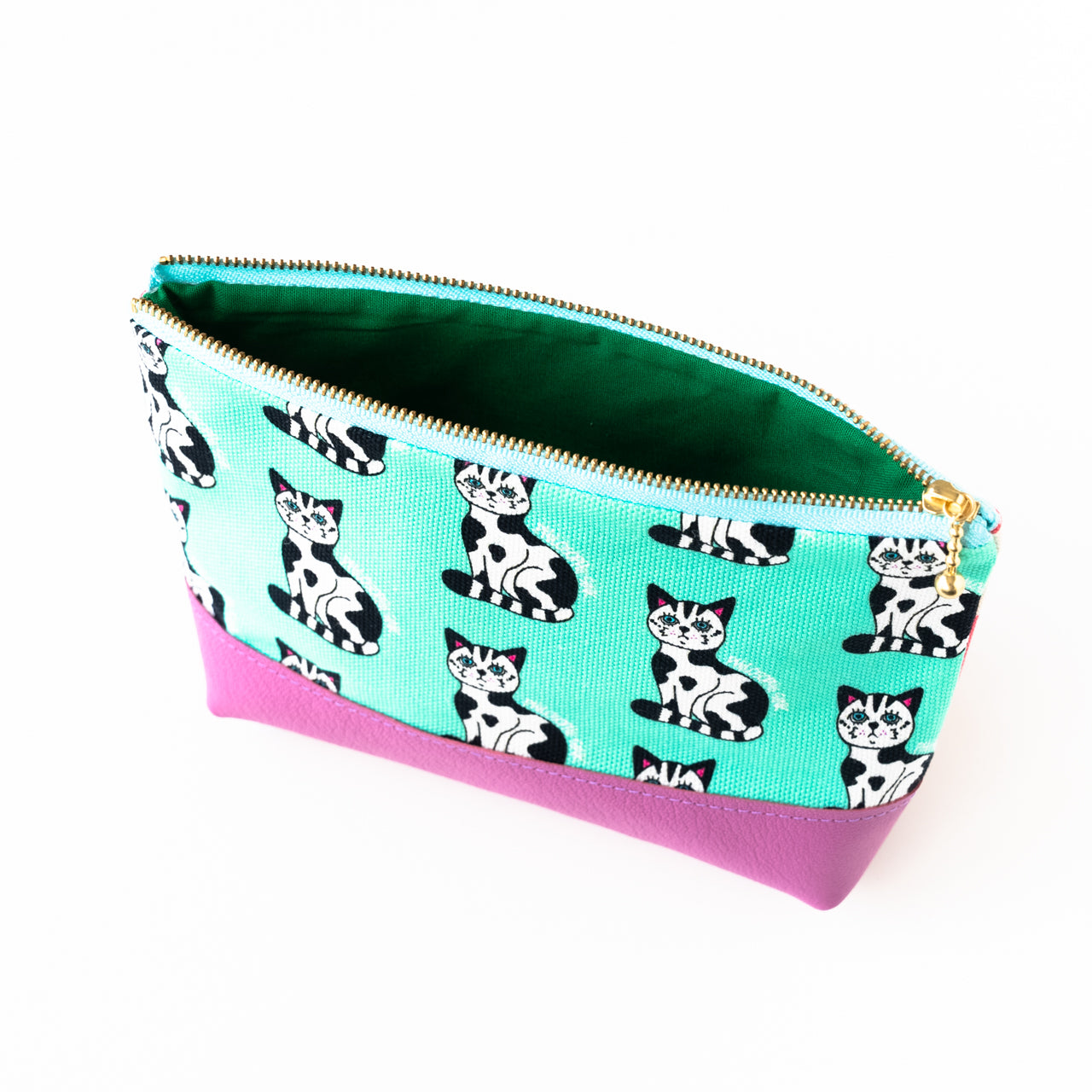 SINK. x Philosophii collaboration Ushineko pouch (with gusset)