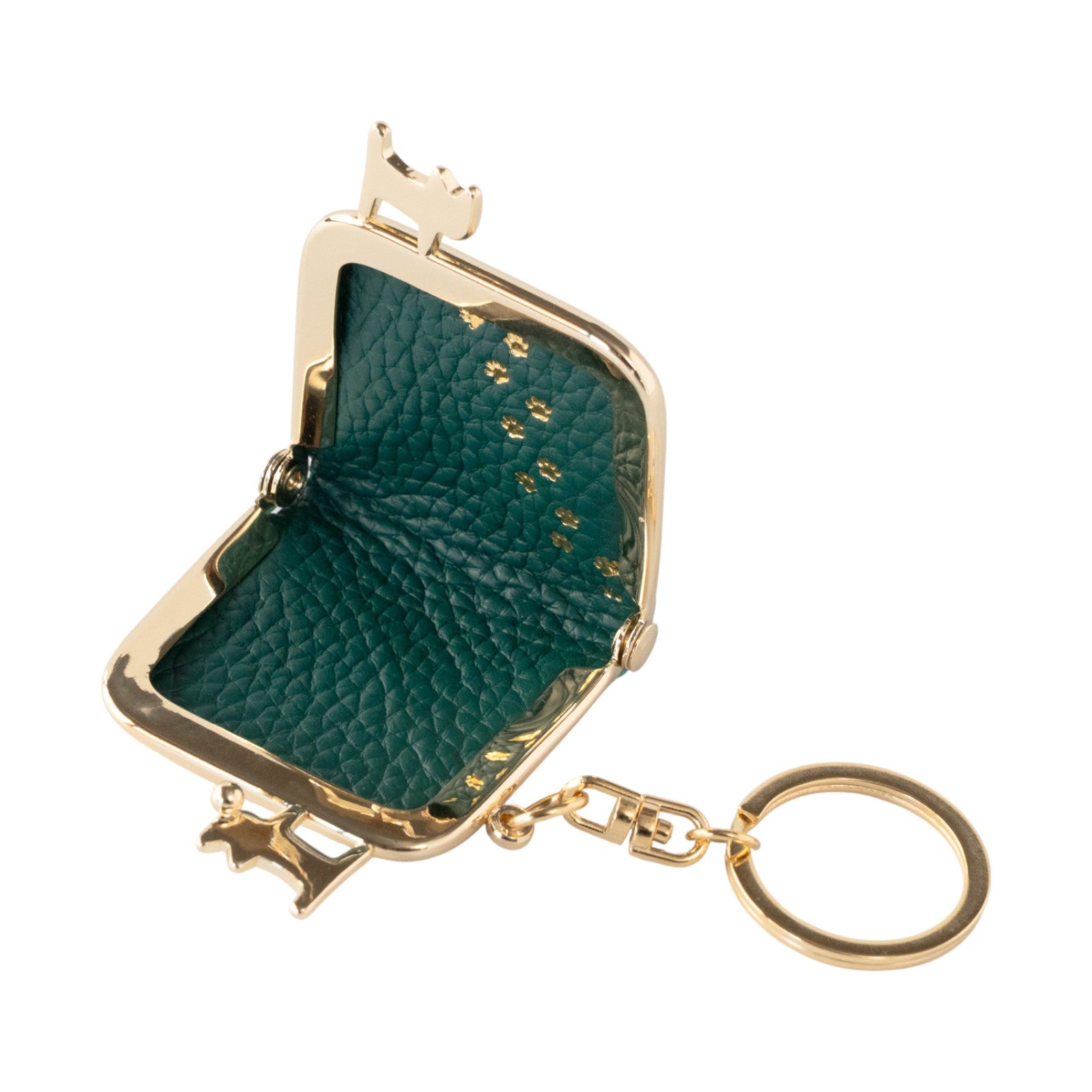 プチにゃまぐちキーホルダー キュイール・マッシュ / エメラルド