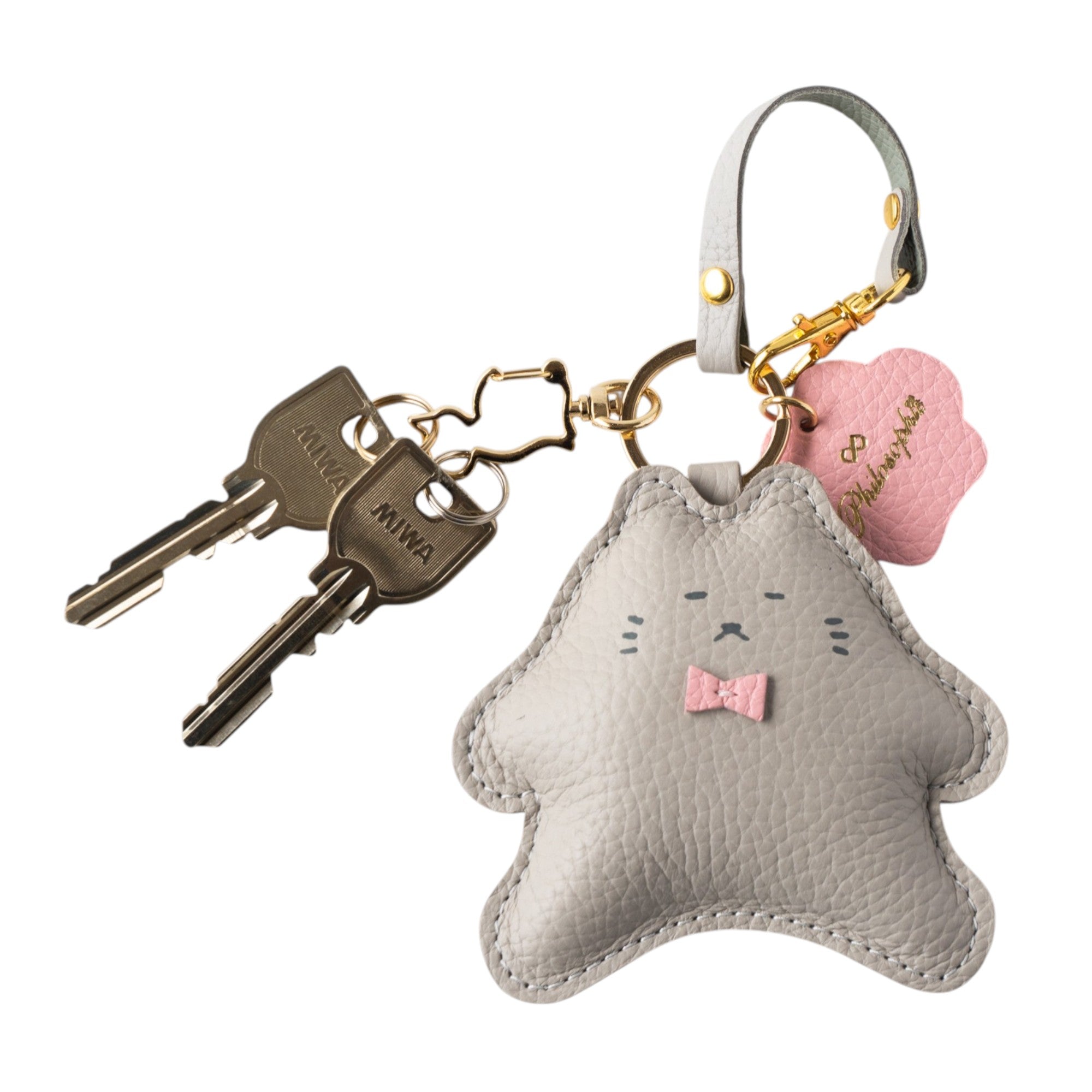 Nyanpen Charm / Grea (Light Gray)