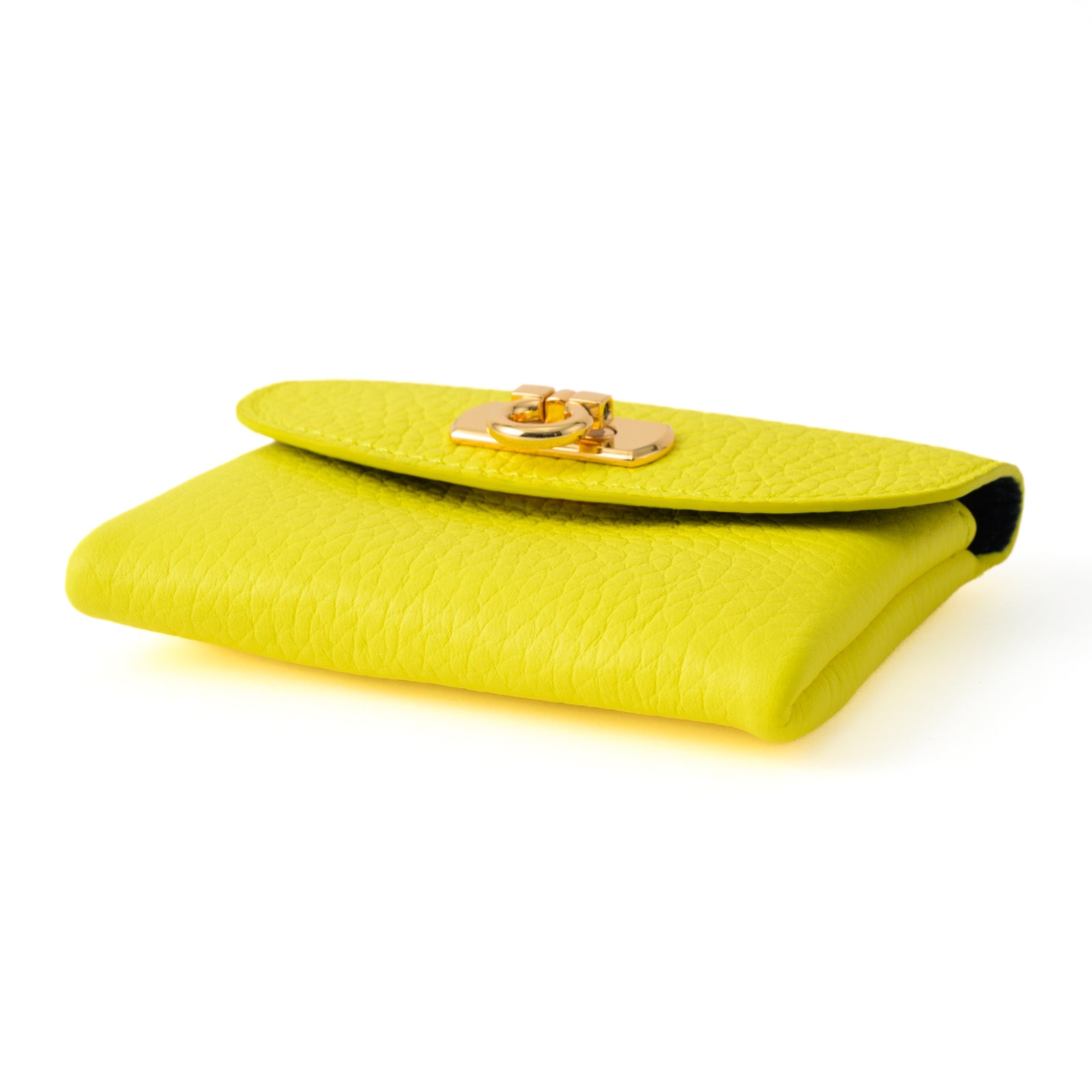 Leather flap smart key case / Taurillon Clemence