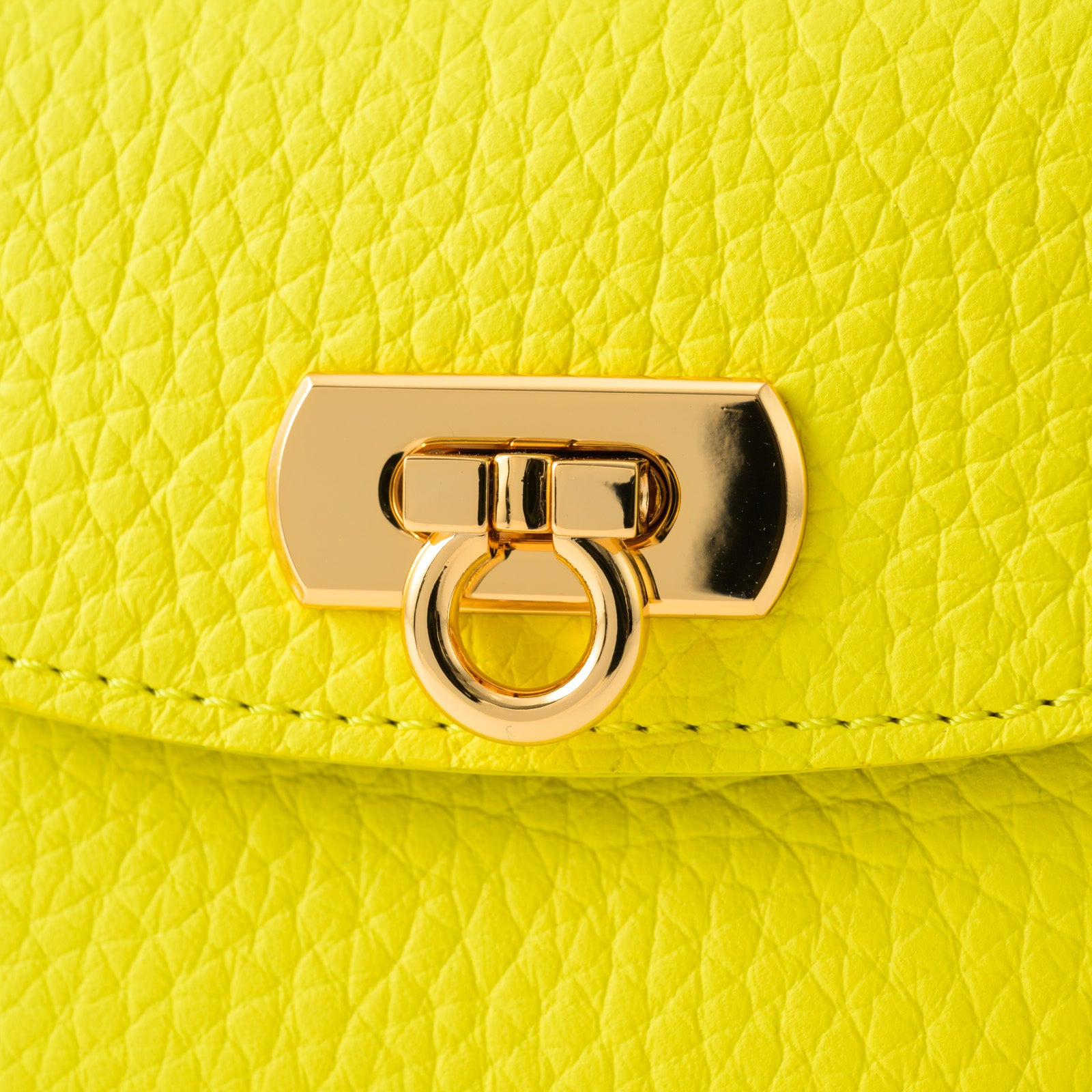Leather flap smart key case / Taurillon Clemence