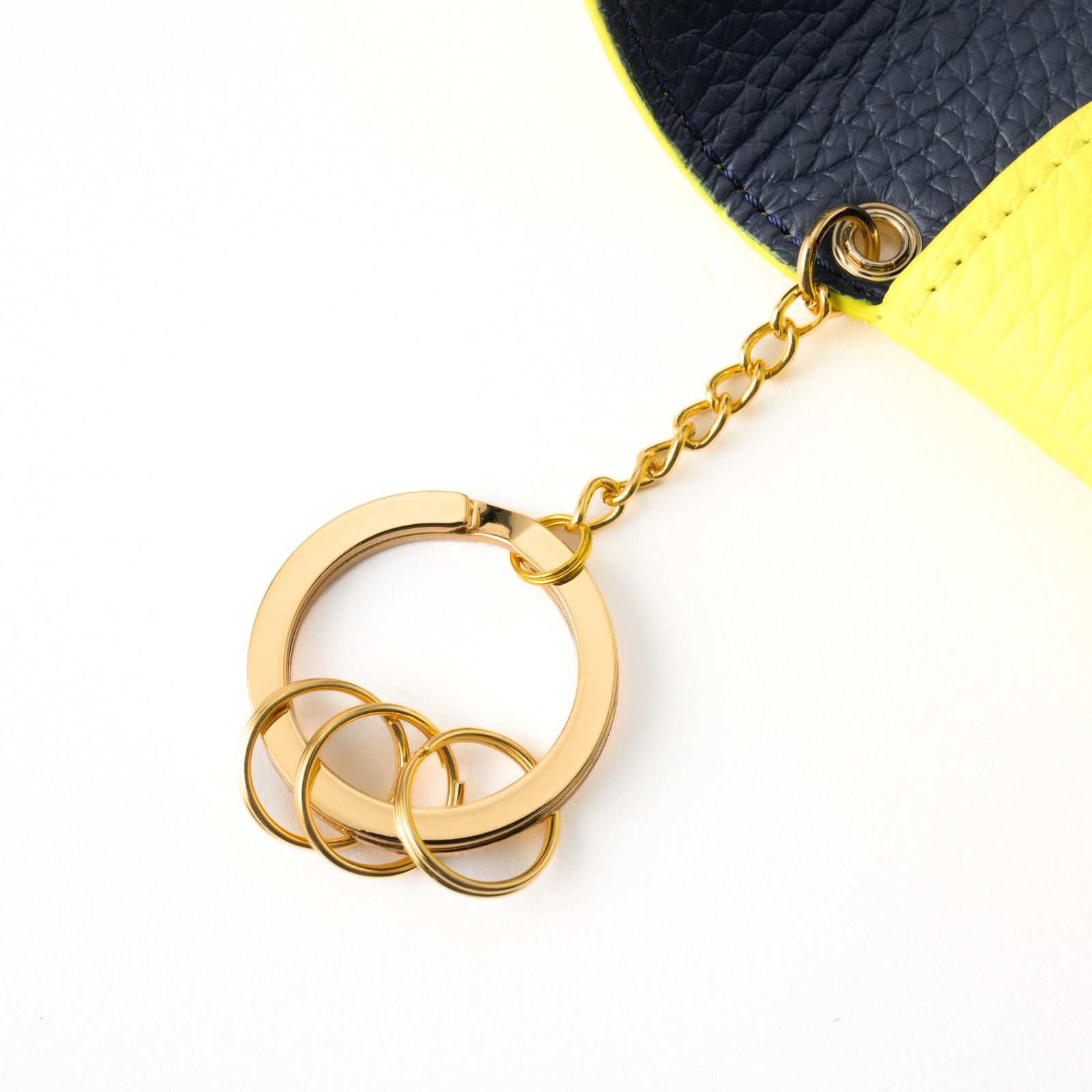 Leather flap smart key case / Taurillon Clemence