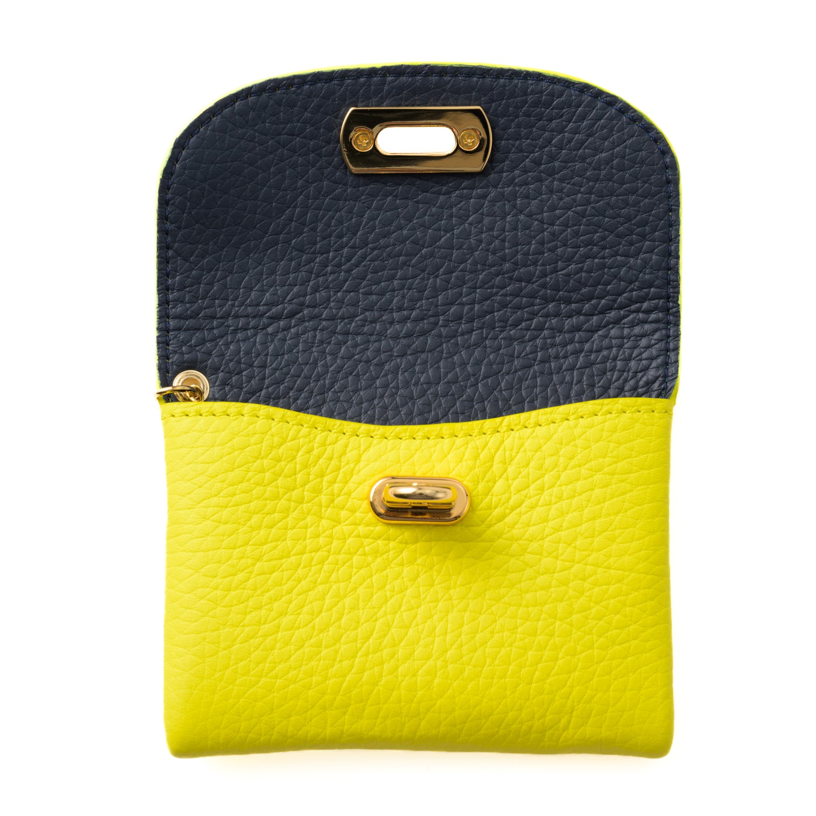 Leather flap smart key case / Taurillon Clemence