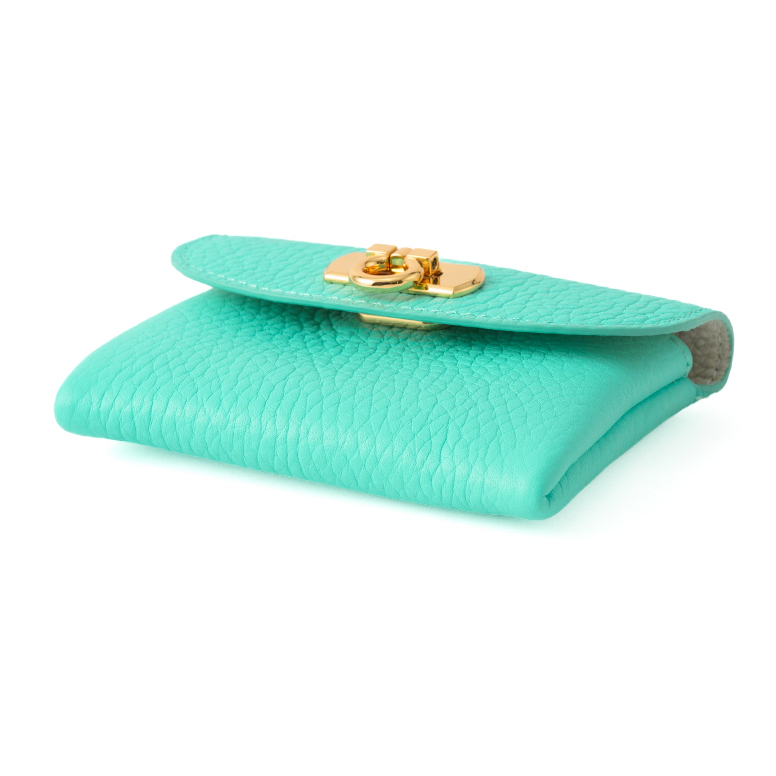 Leather flap smart key case / Taurillon Clemence