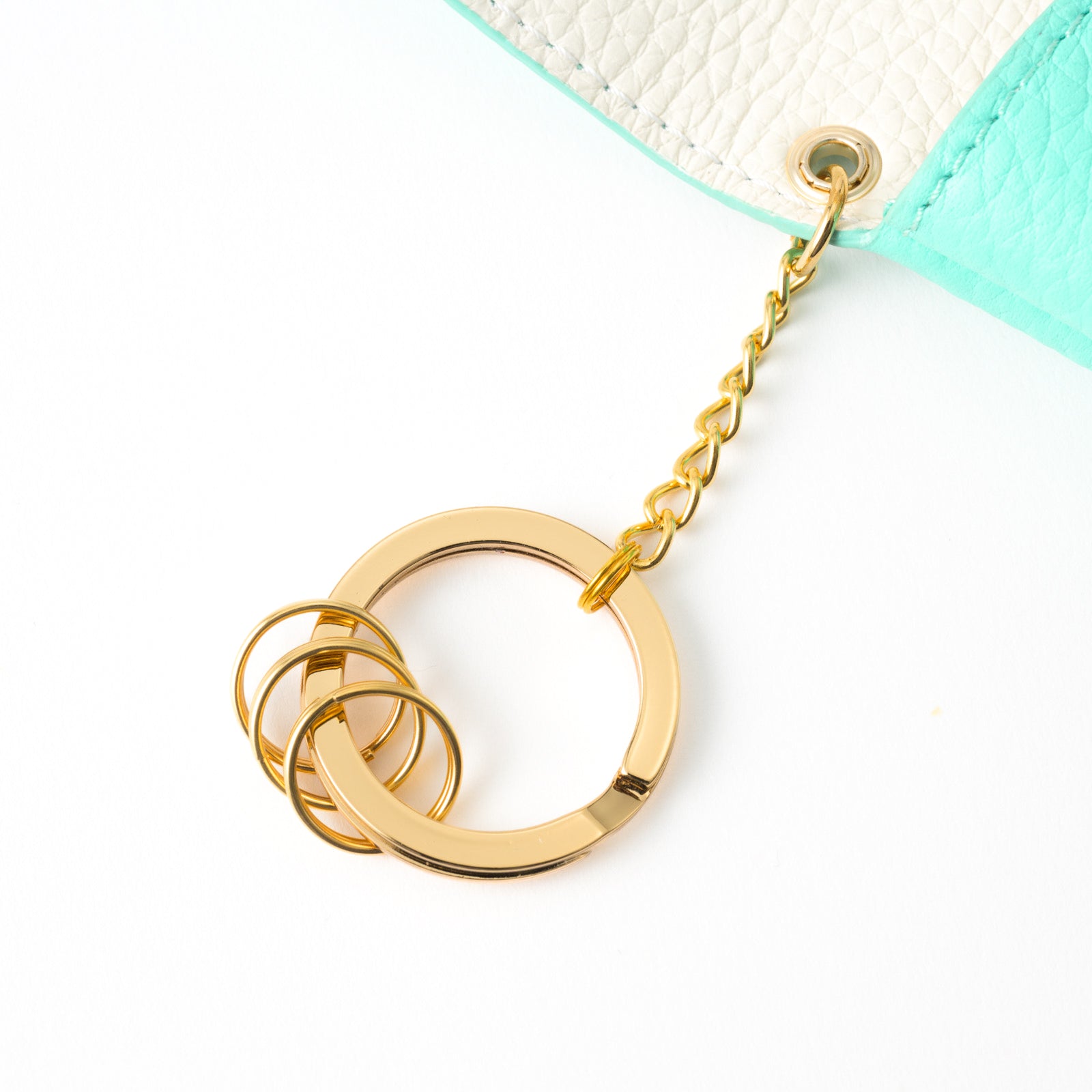 Leather flap smart key case / Taurillon Clemence
