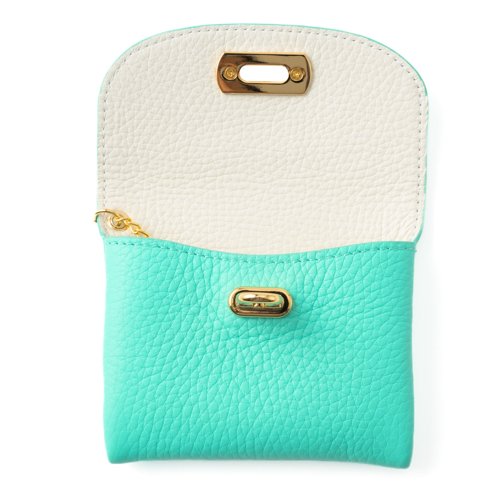Leather flap smart key case / Taurillon Clemence