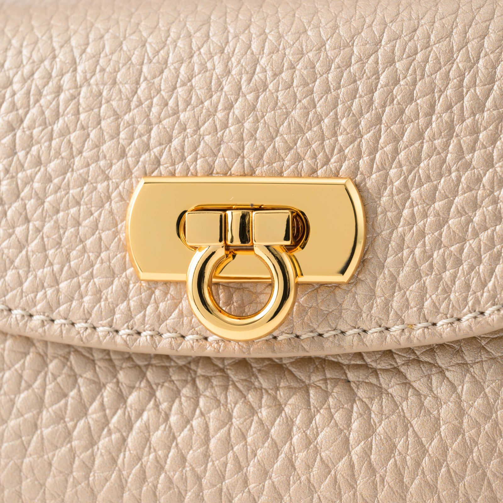 Leather flap smart key case / Taurillon Clemence