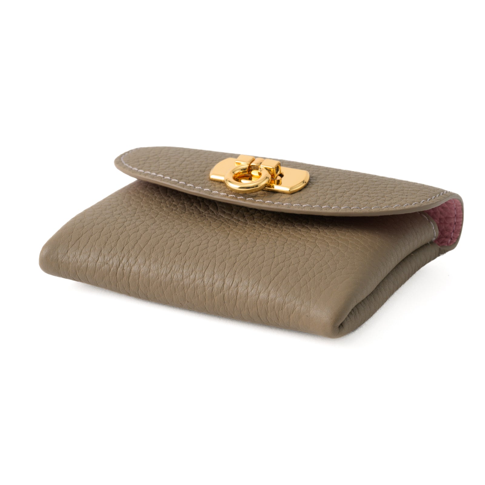 Leather flap smart key case / Taurillon Clemence