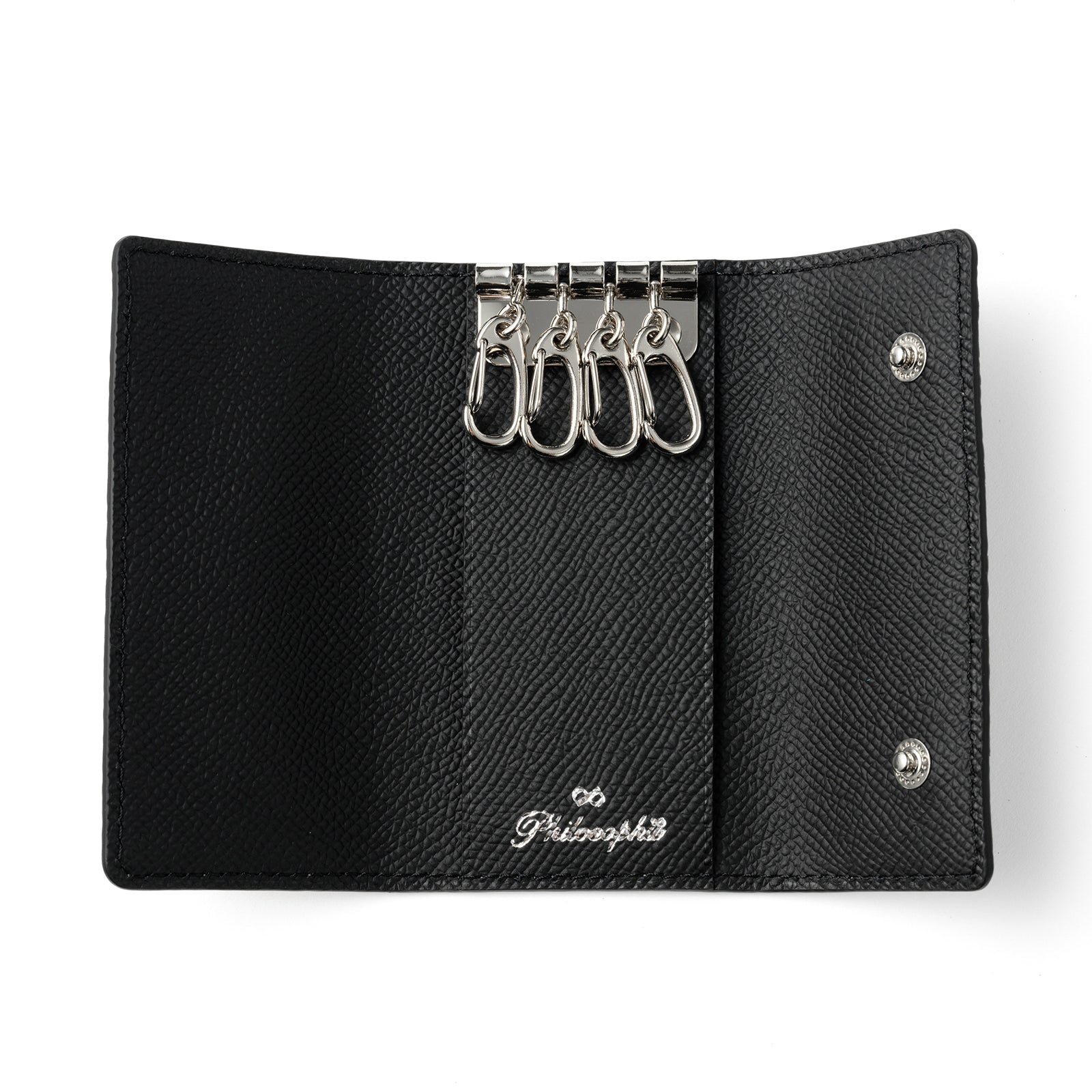 【おつとめ品セール】バイカラー4連キーケース トゴレザー