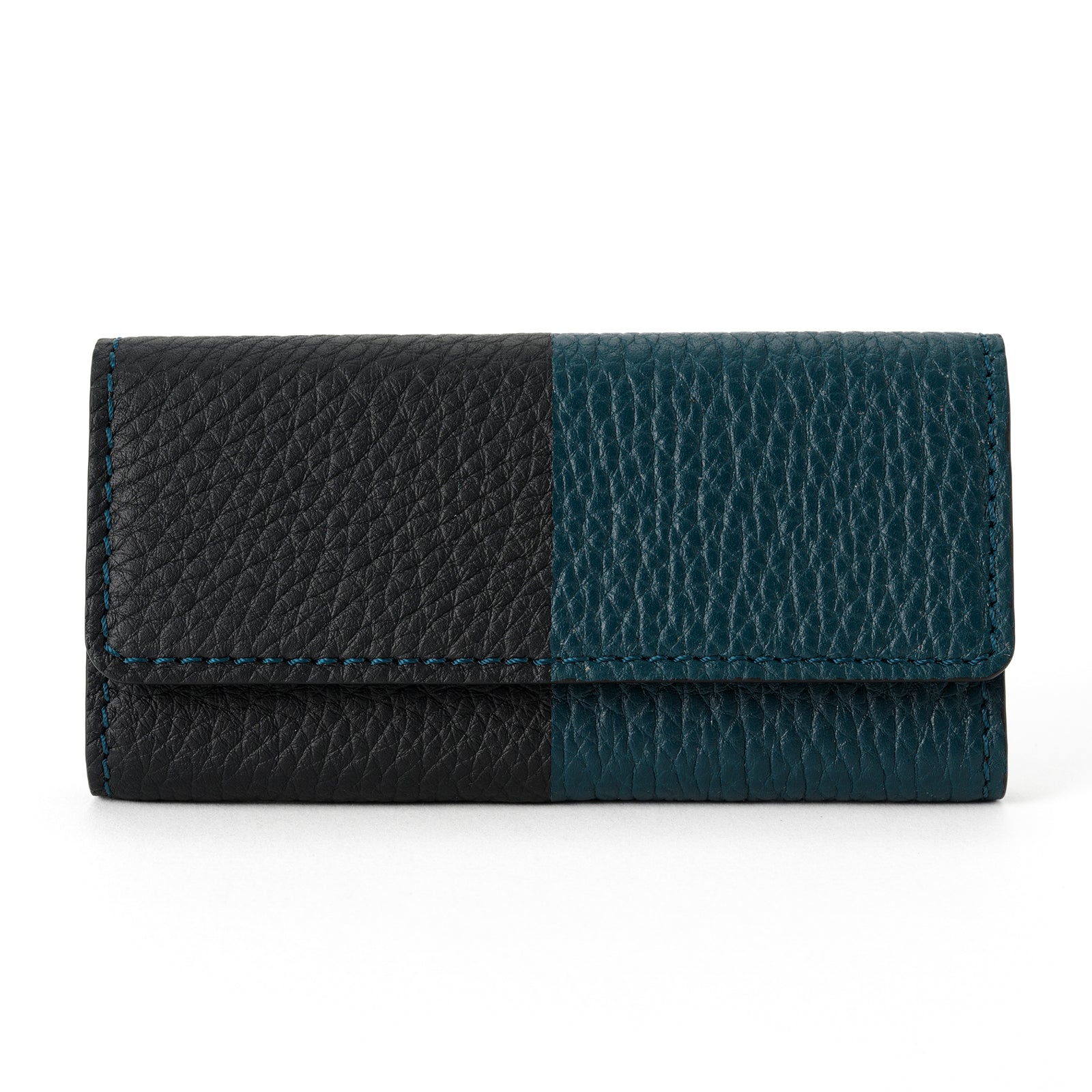 【おつとめ品セール】バイカラー4連キーケース トゴレザー