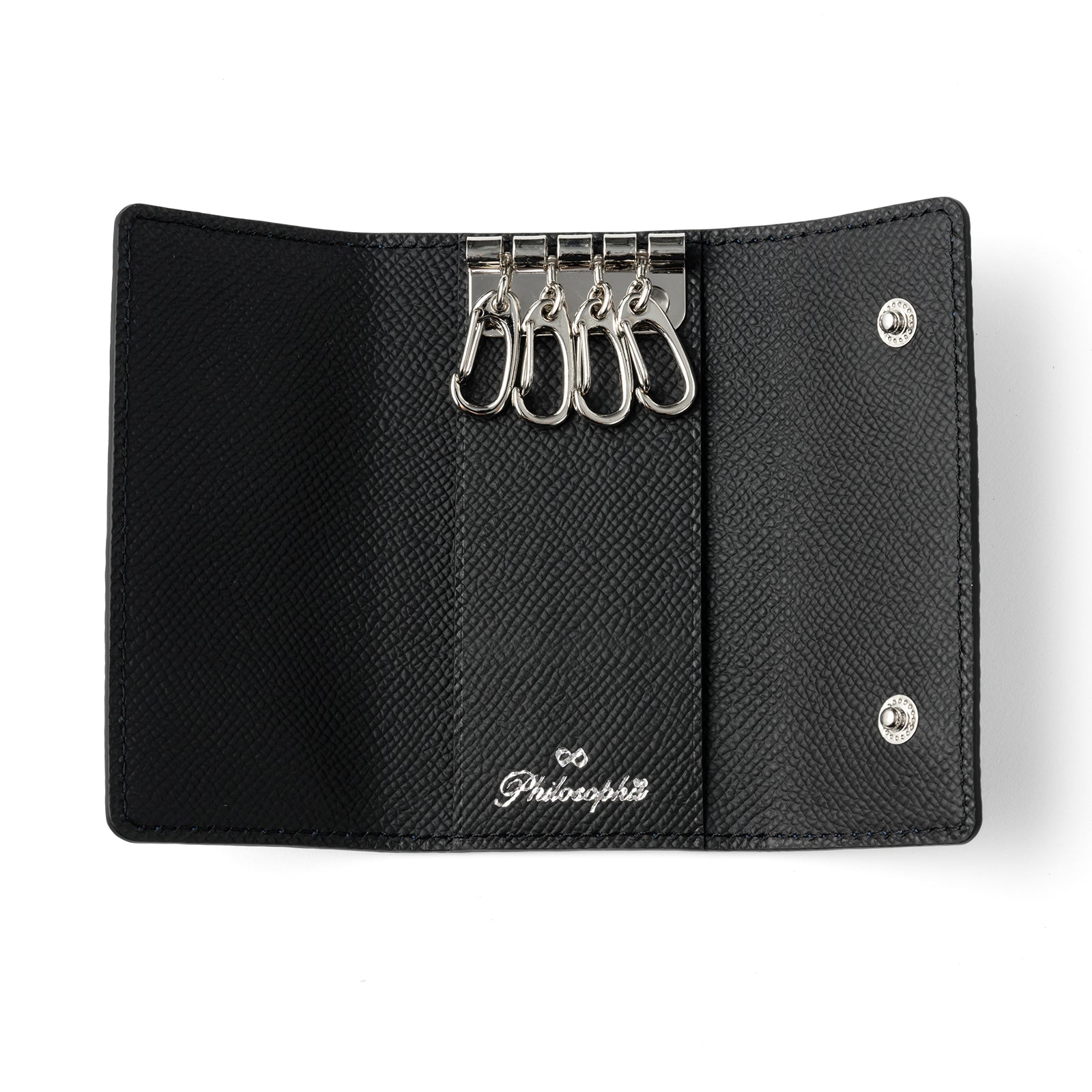 【おつとめ品セール】バイカラー4連キーケース トゴレザー