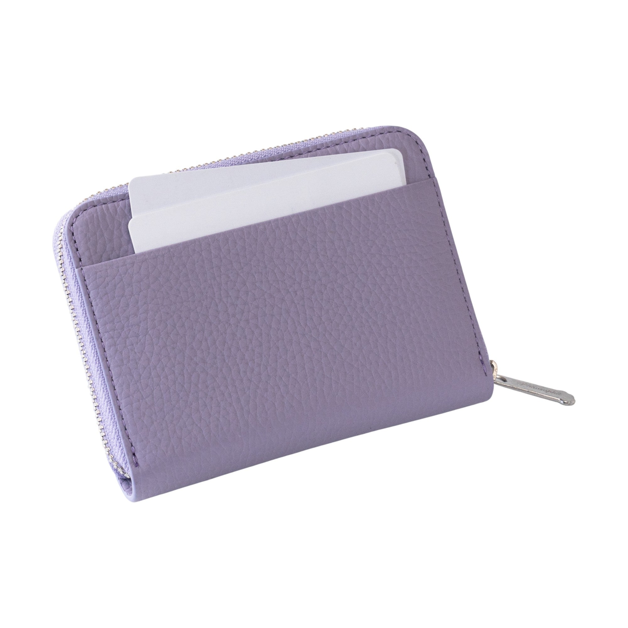 PAWラウンドファスナーミドル財布 キュイール・マッシュ / ラベンダー