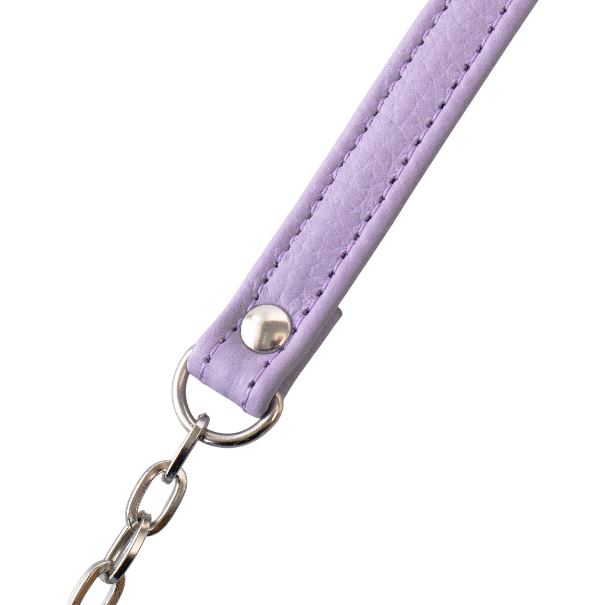 【3/20(金)20:00~ 数量限定】【さくらねこの日特別SET】チェーンショルダー付きミニバッグ・PAW (パウ) さくらねこチャームSET / ラベンダー