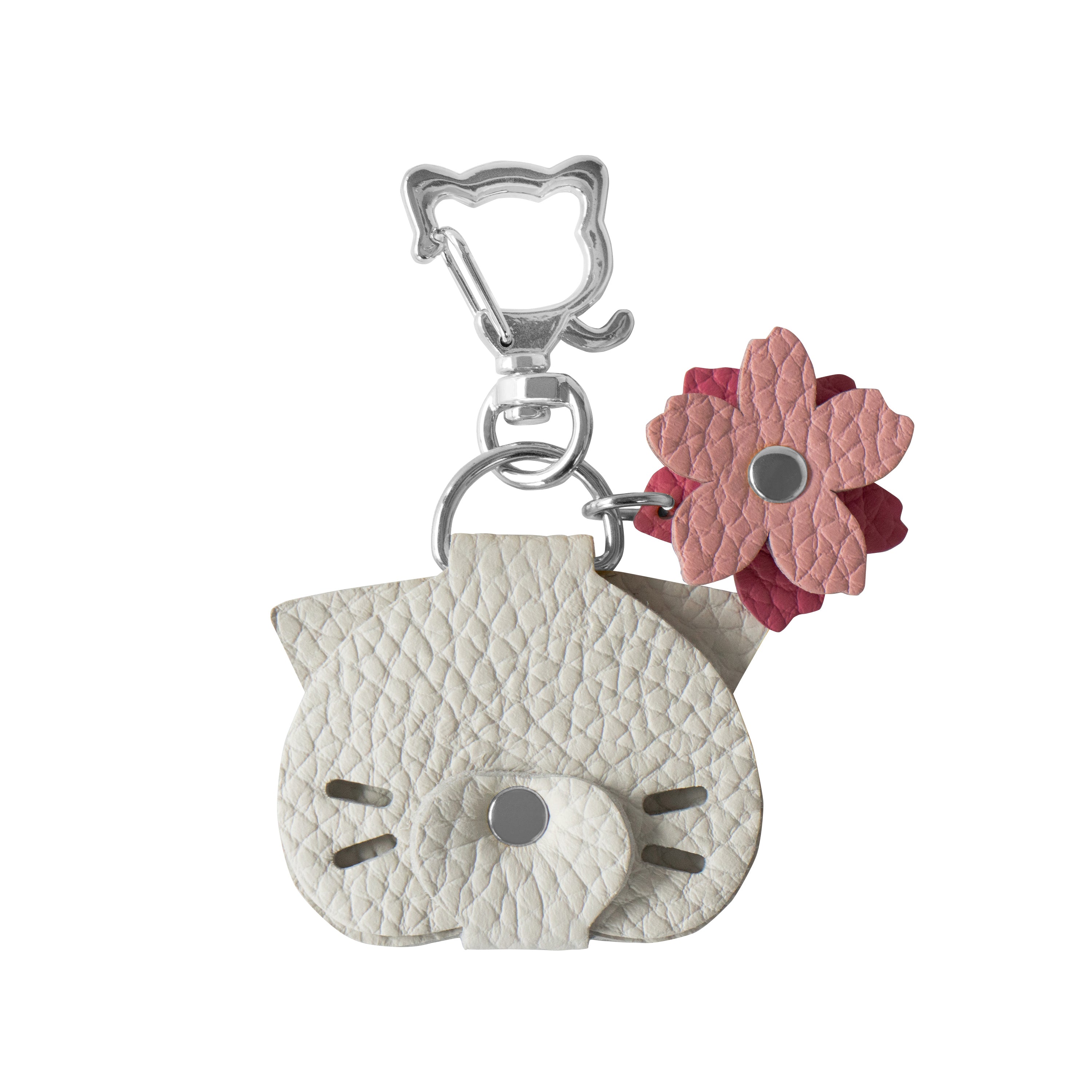 【3/20(金)20:00~ 数量限定】【さくらねこの日特別SET】PAWラウンドファスナー長財布 さくらねこチャームSET / ラベンダー