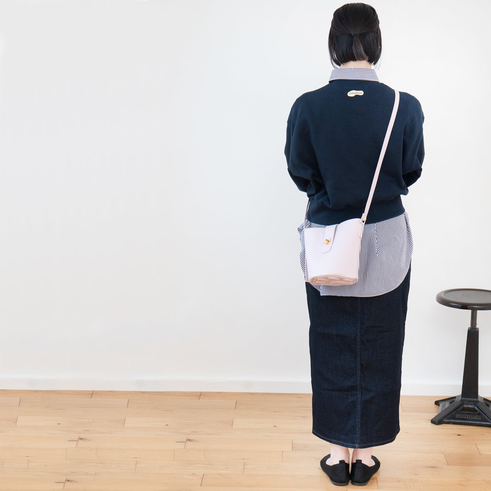 【3/20(金)20:00~ 数量限定】【さくらねこの日特別SET】ショルダーバッグ PAW (パウ) さくらねこチャームSET / モーヴシルヴェスティン