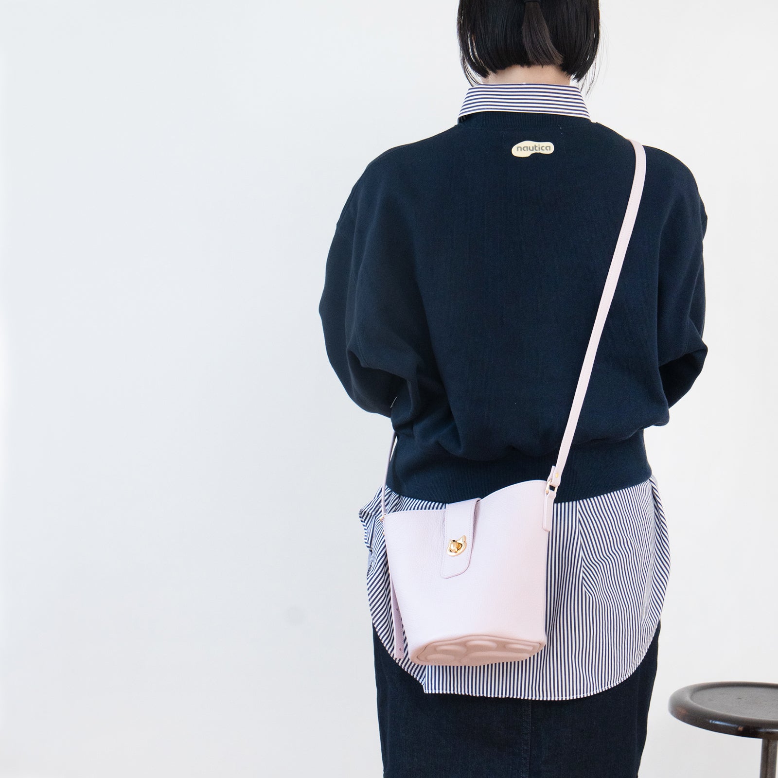 【3/20(金)20:00~ 数量限定】【さくらねこの日特別SET】ショルダーバッグ PAW (パウ) さくらねこチャームSET / モーヴシルヴェスティン