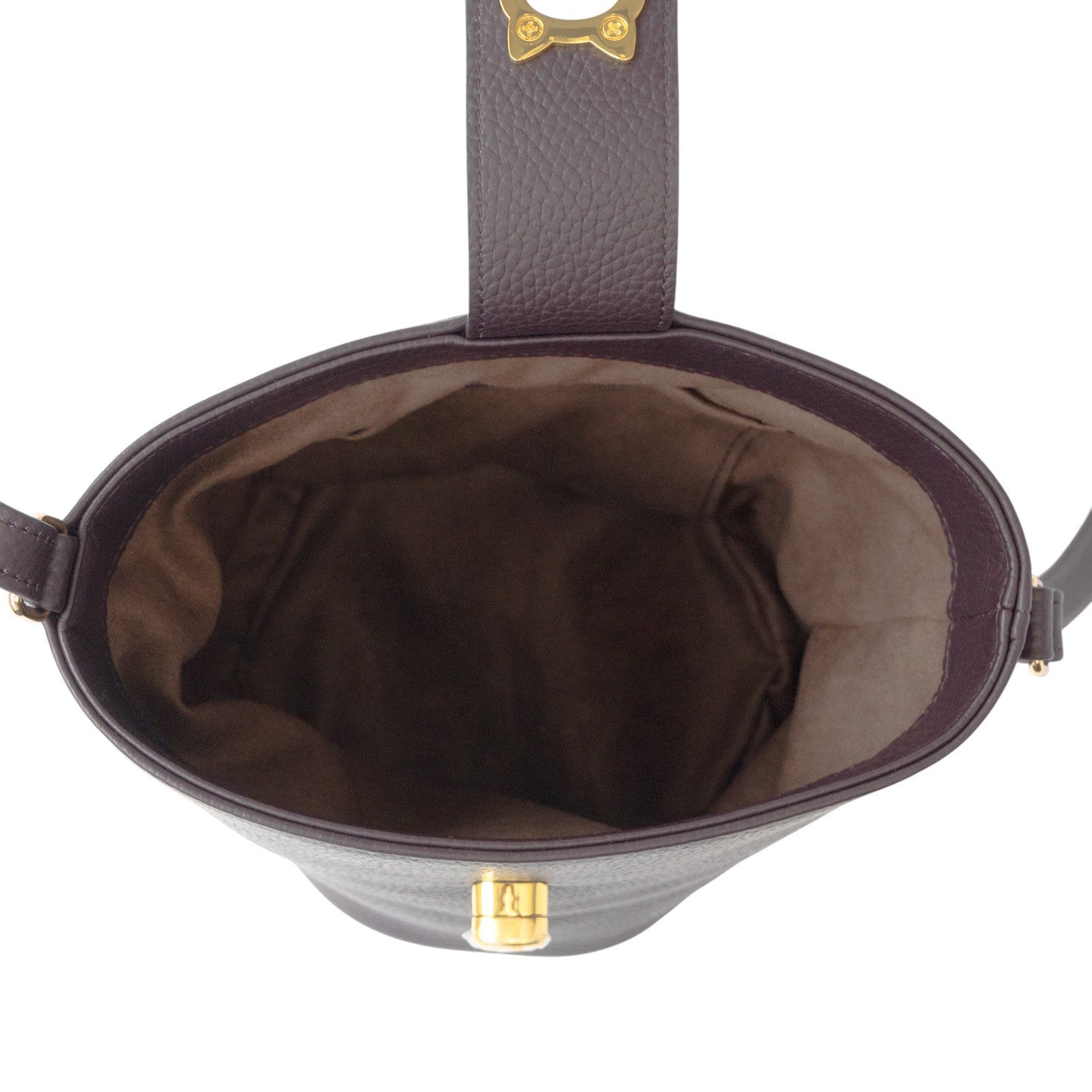Shoulder bag PAW (Paw) Cuir-Mache / Raisin