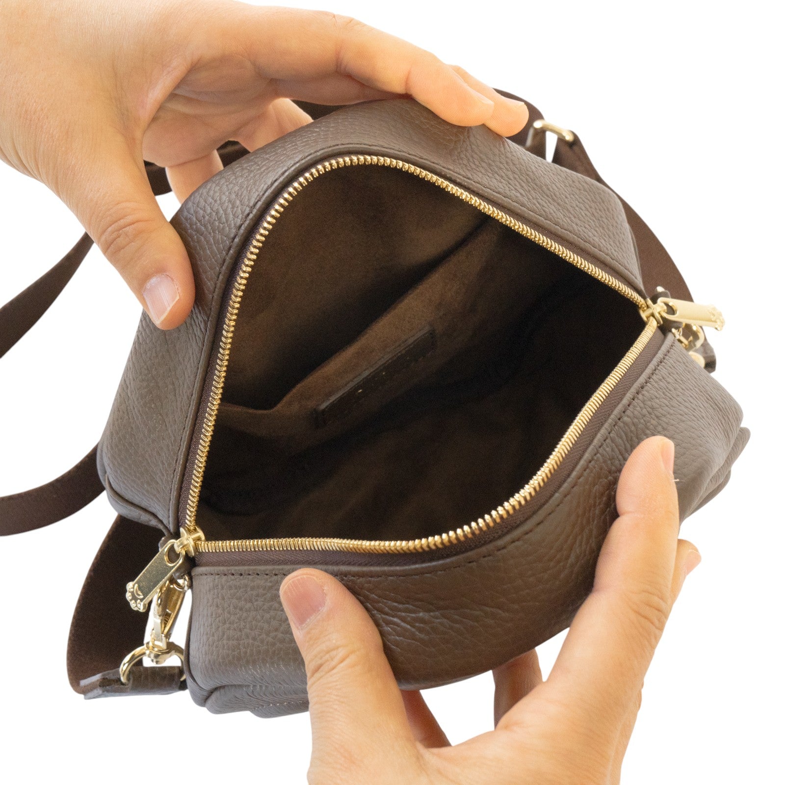 PAWポシェット キュイール・マッシュ / チョコ