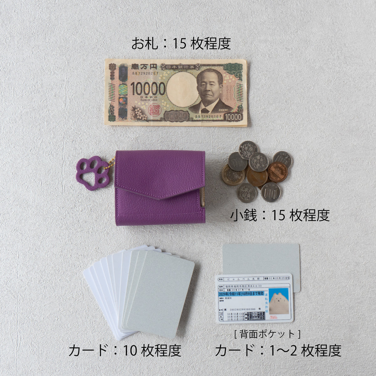 【リニューアル初回10%OFF】【受注販売:9/18(金)22:00~23(水)】ニャペラグランデ シェーブル / パープル