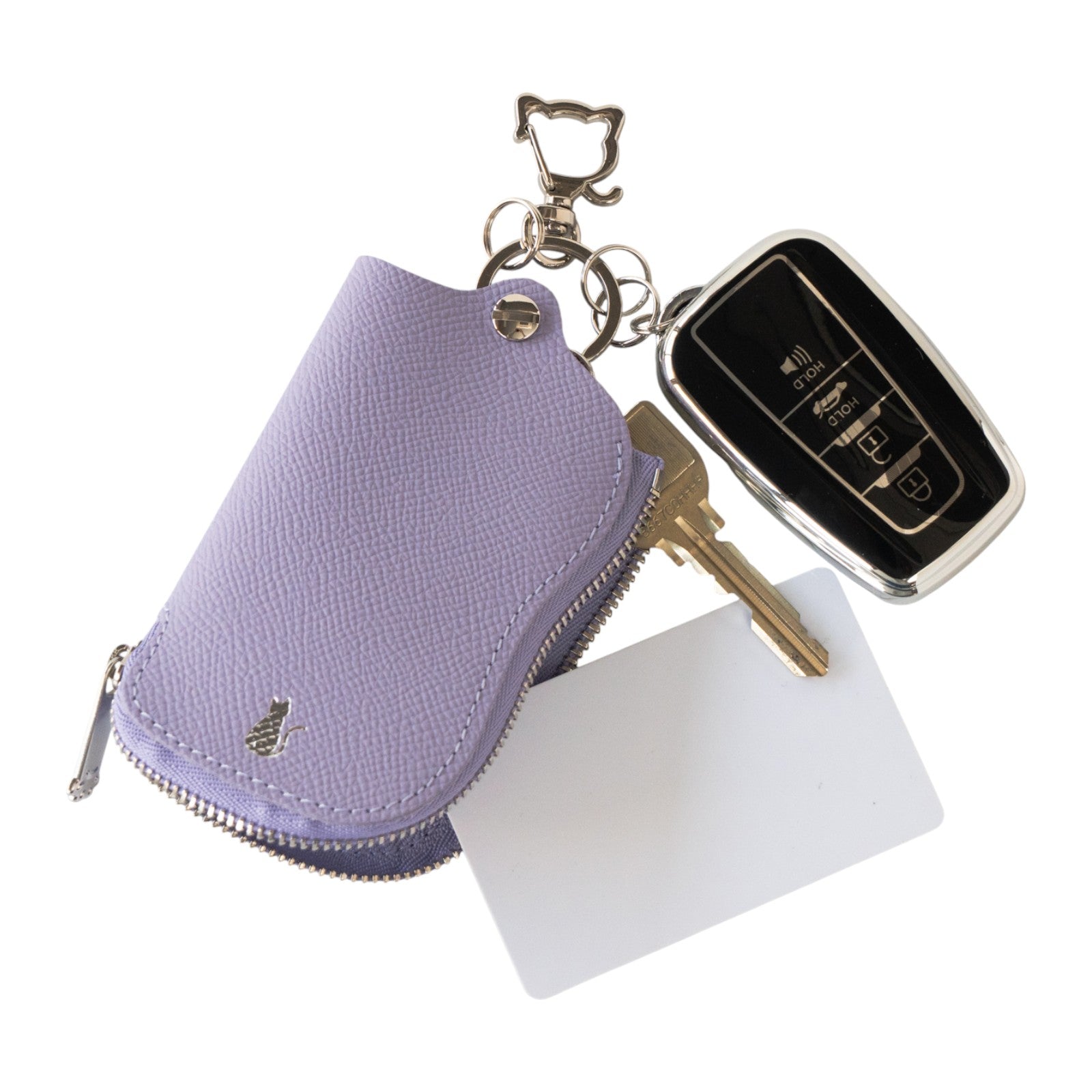 スマートキーケース キュイール・ミネルバ / ラベンダー