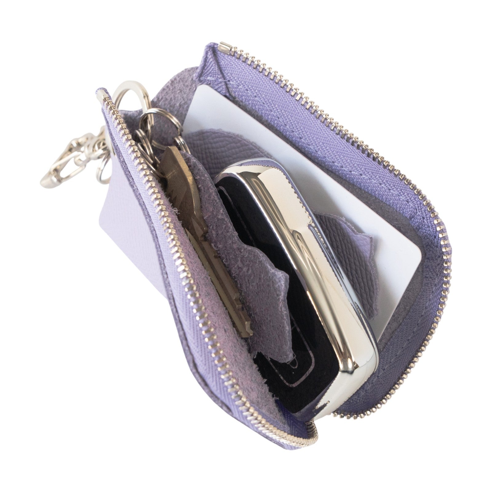 スマートキーケース キュイール・ミネルバ / ラベンダー