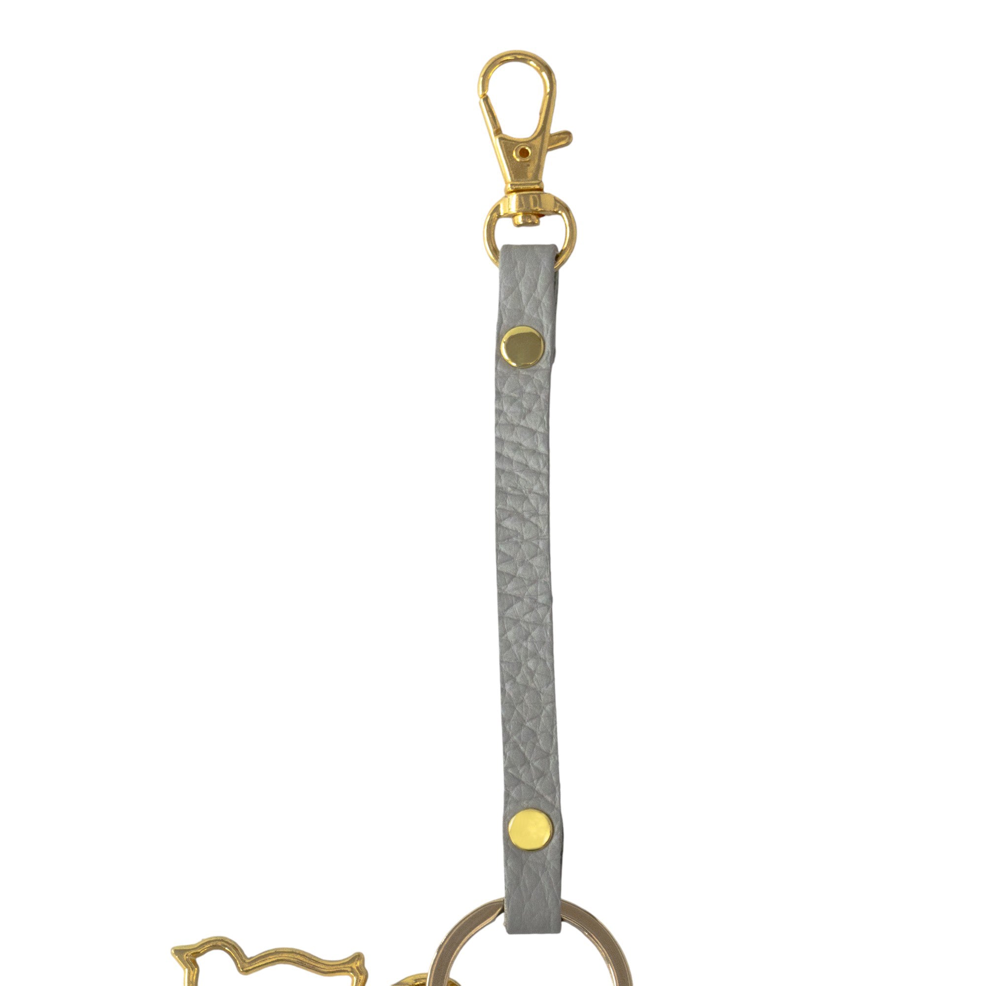 Printed cat charm / brown tabby