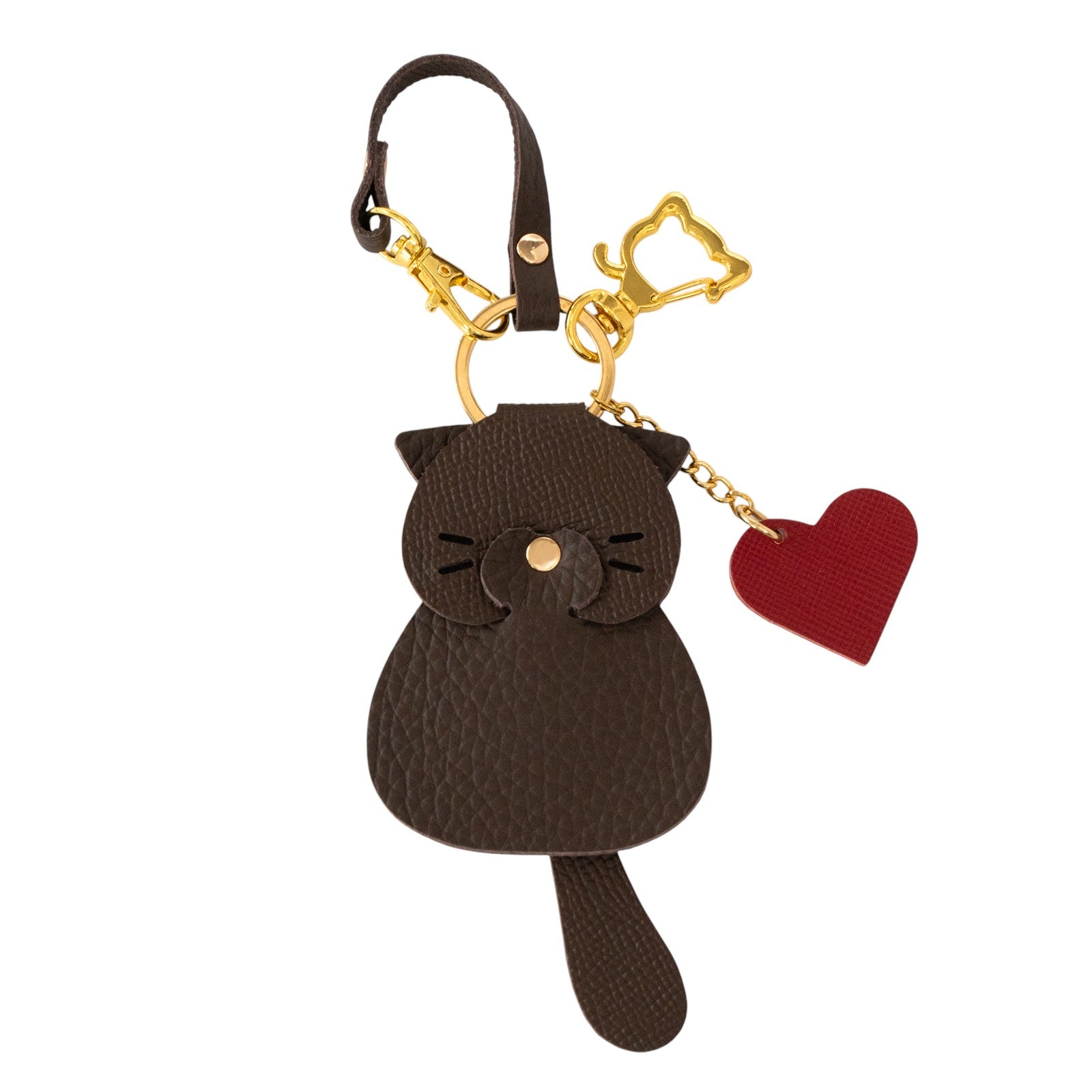 【1/30(金)〜2/14(土) 期間限定バレンタインSET 】3WAYバッグ PAW (パウ) キュイール・マッシュ / チョコ + ころにゃんチャーム ハート付き SET