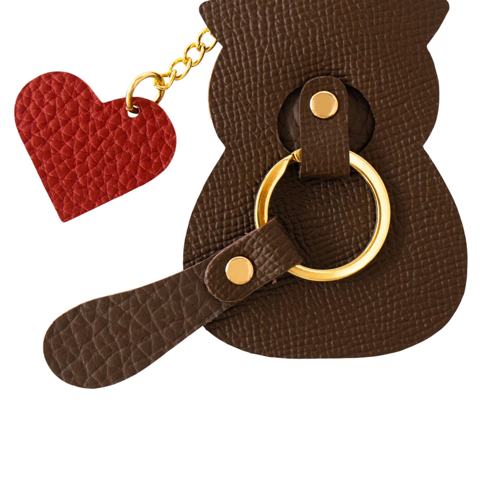 【1/30(金)〜2/14(土) 期間限定バレンタインSET 】3WAYバッグ PAW (パウ) キュイール・マッシュ / チョコ + ころにゃんチャーム ハート付き SET