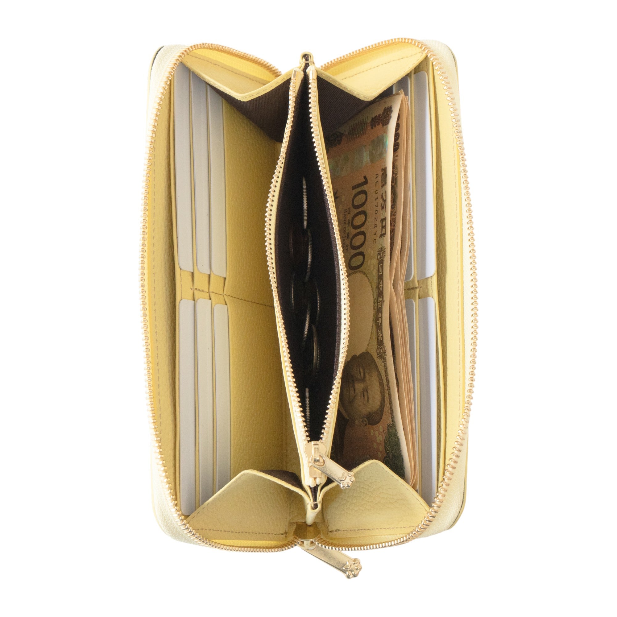 【3/20(金)20:00~ 数量限定】【さくらねこの日特別SET】PAWラウンドファスナー長財布 さくらねこチャームSET / ジョーヌプッサン